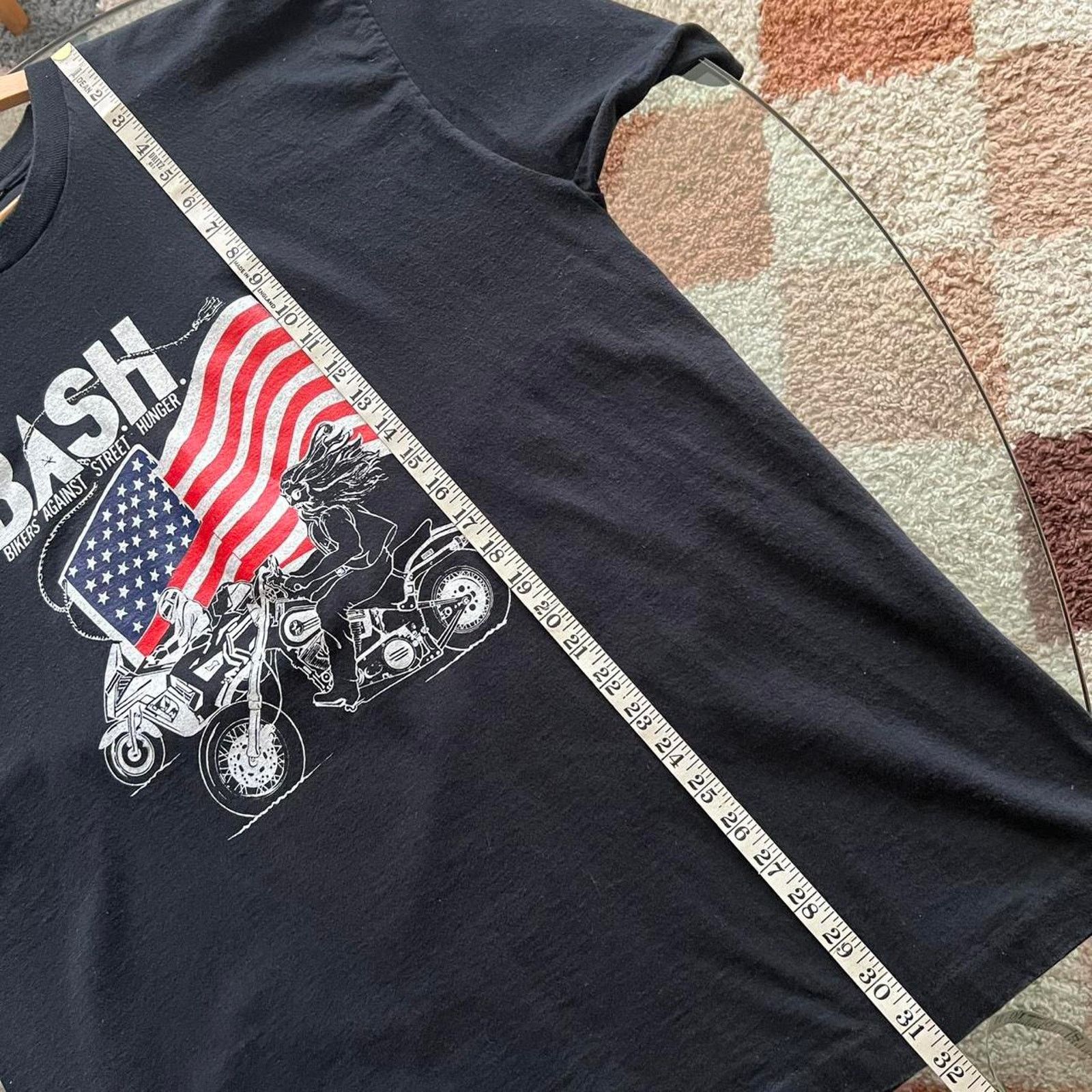 Vintage Vtg 90s Single Stitch Biker Tee | Motorcycle Graphic | XLT Size US XL / EU 56 / 4 - 14 Thumbnail