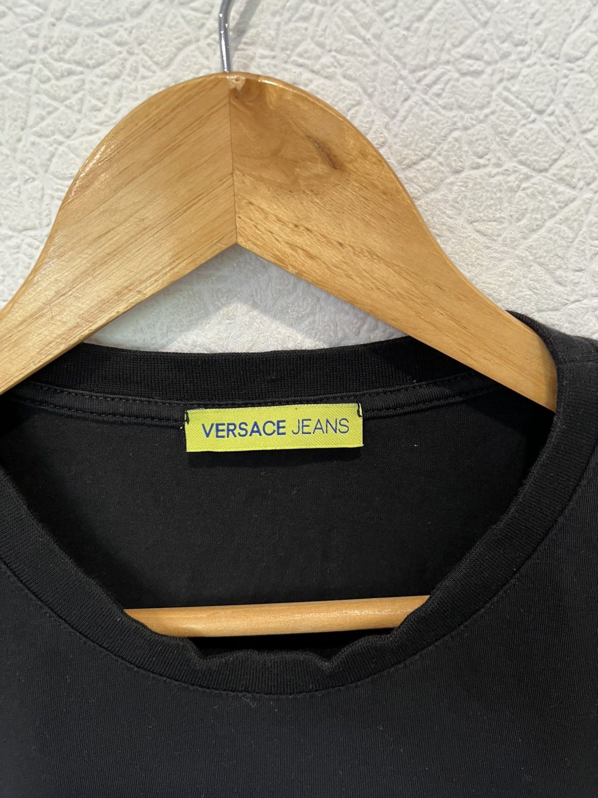 Versace Jeans Couture Versace Black Longsleeve Rare Sweatshirt Size US L / EU 52-54 / 3 - 3 Thumbnail