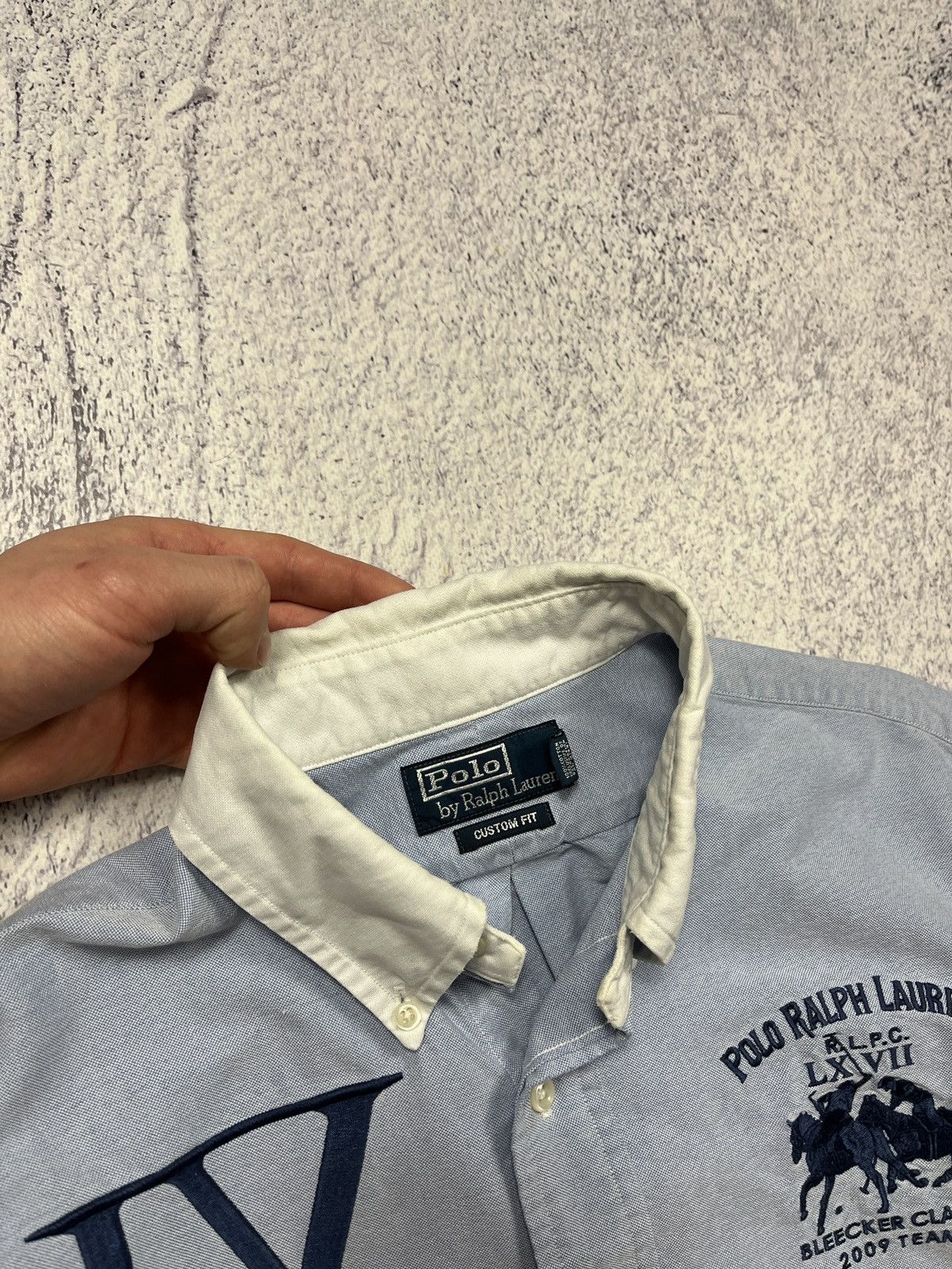 Polo Ralph Lauren × Ralph Lauren × Vintage Polo Ralph Lauren Mercer Bleecker Classic 2009 Team Shirt Size US M / EU 48-50 / 2 - 10 Thumbnail
