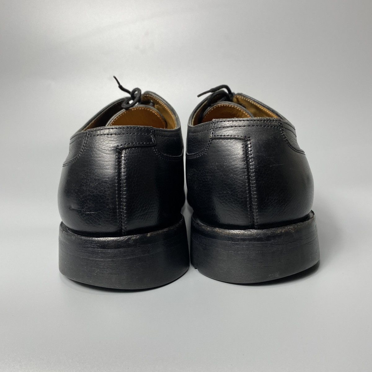 John Lobb Derby Barros Black Leather Shoes Size US 8.5 / EU 41-42 - 7 Thumbnail