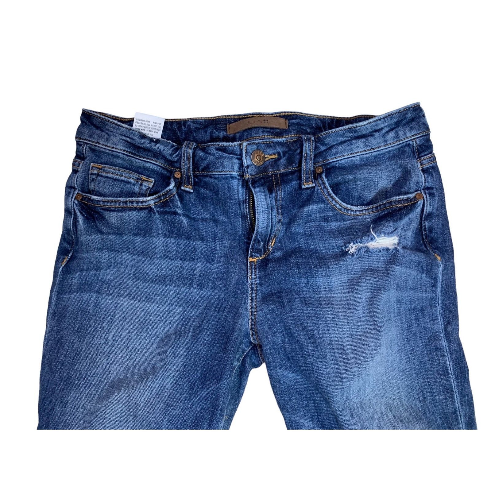 Joe's Joe’s Jeans Distressed Fit Skinny Ankle stretch Womens Sz 28 Size 30" / US 8 / IT 44 - 2 Thumbnail