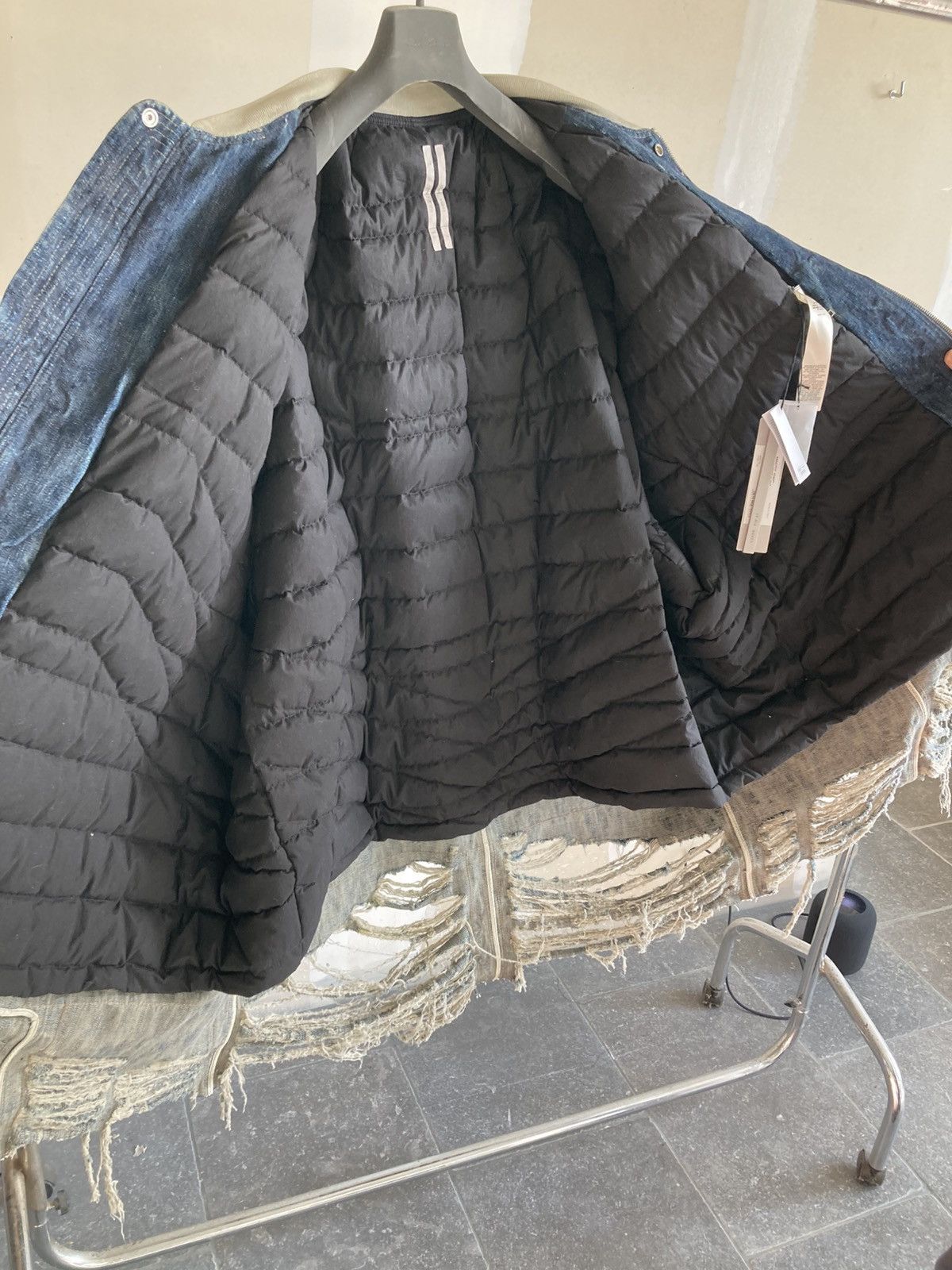 Rick Owens BRAND NEW with Tags/ Rick Owens Denim Coat Size US S / EU 44-46 / 1 - 9 Thumbnail