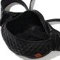 RUDE GALLERY RUDE GALLERY BLACK REBEL OUTSIDERS LEATHER WAIST BAG Size ONE SIZE - 3 Thumbnail