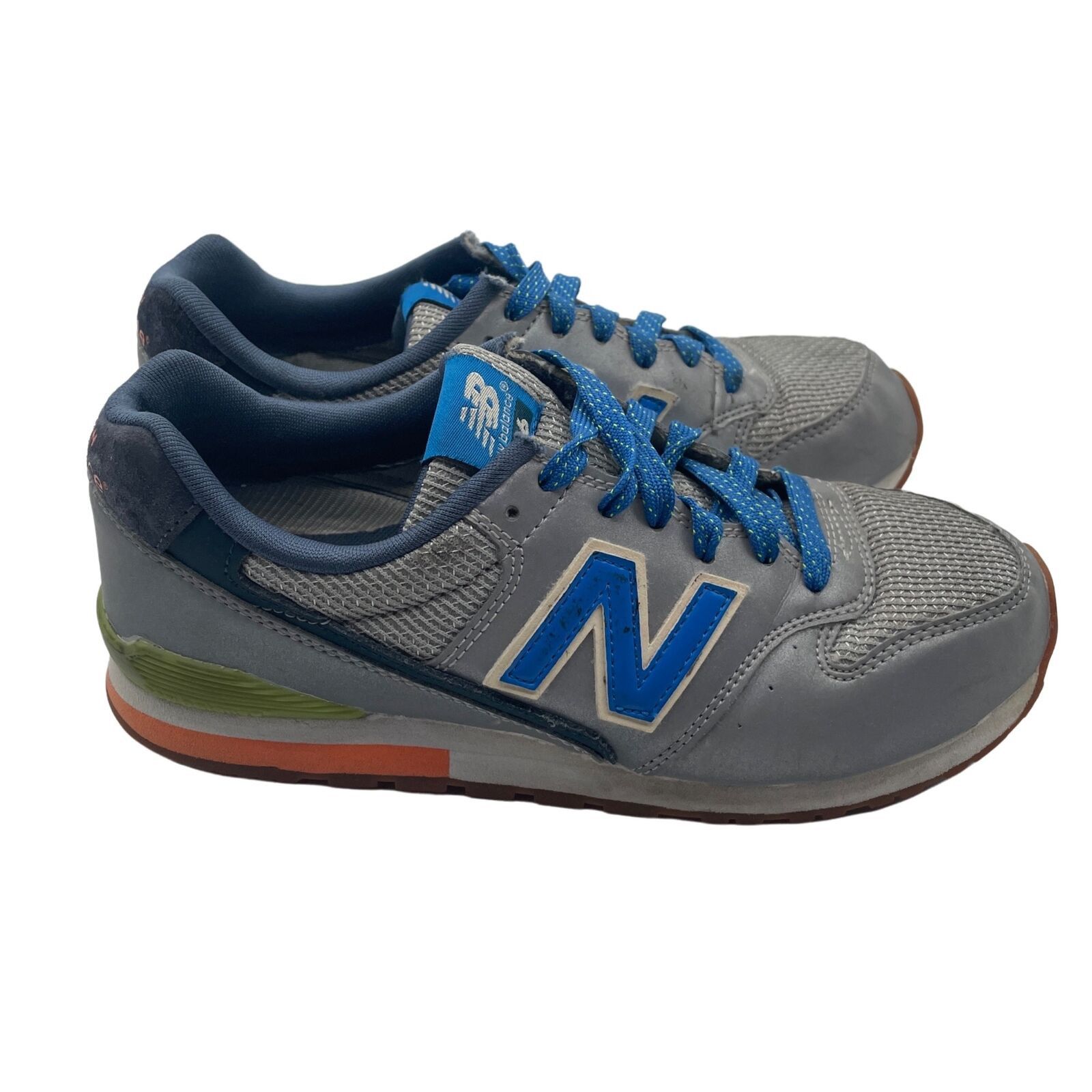 New Balance New Balance 996 Shoes Sneakers Blue Silver Heritage Womens 5 Size US 5 / IT 35 - 1 Thumbnail