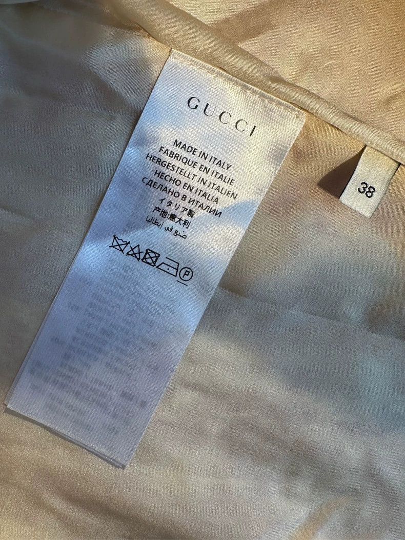 Gucci Gucci Wool thousand-bird plaid skirt Size 25" / US 0 / IT 36 - 9 Thumbnail