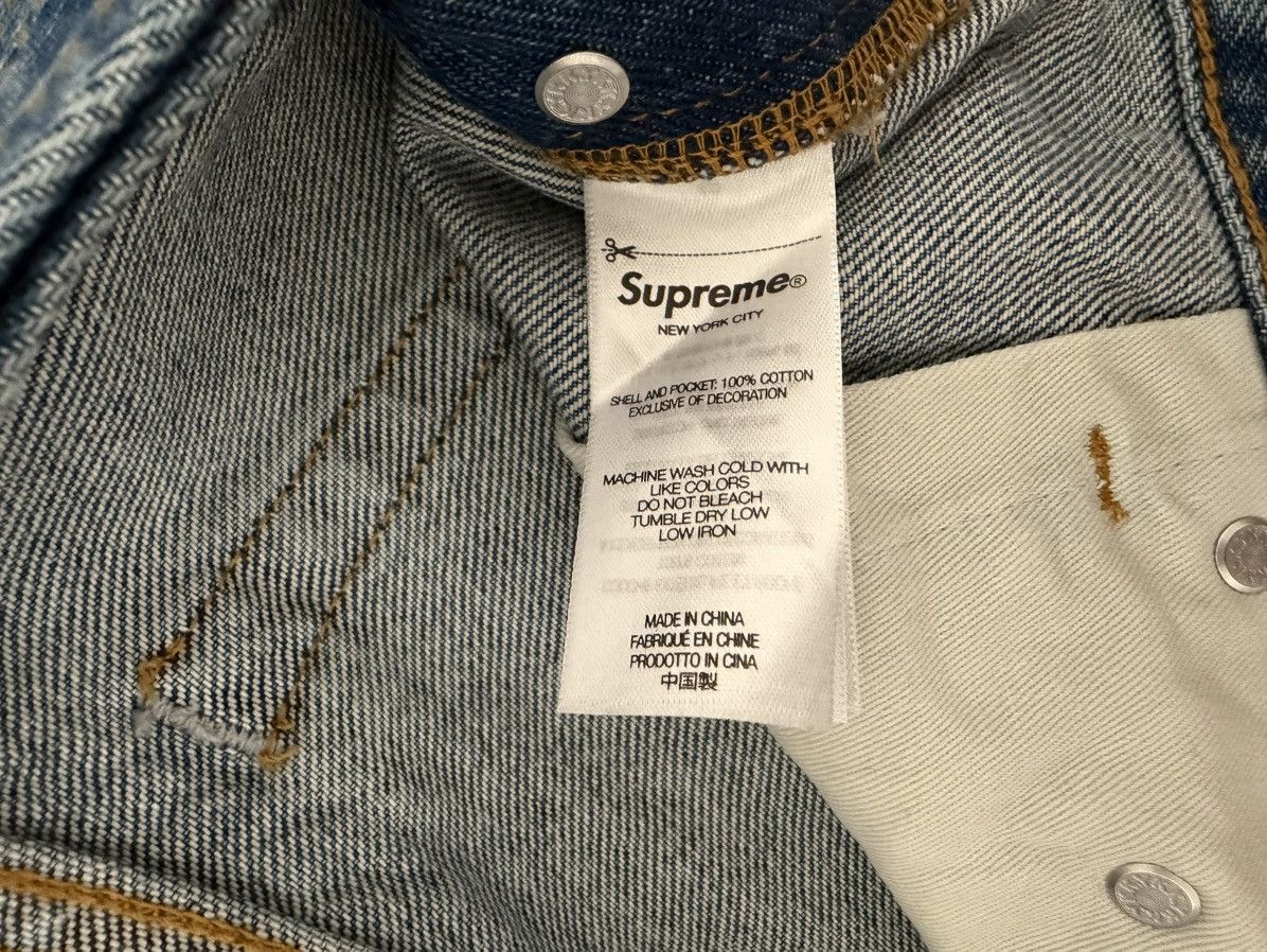 Supreme Supreme FW24 Regular Jean Washed Indigo Size US 32 / EU 48 - 11 Thumbnail