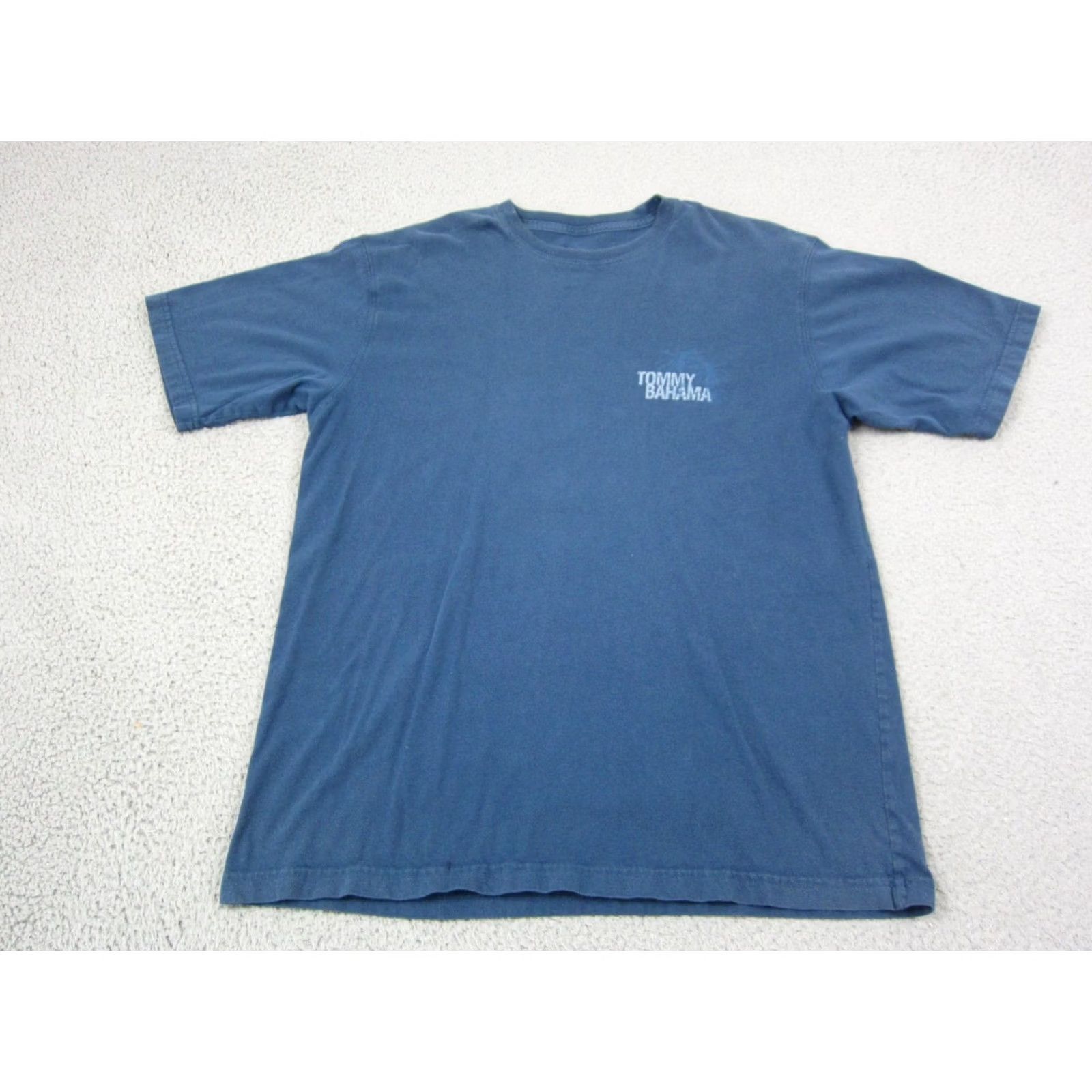 Tommy Bahama Tommy Bahama Shirt Mens Large L Blue Cotton 90s Casual Spin Control Size US L / EU 52-54 / 3 - 4 Thumbnail