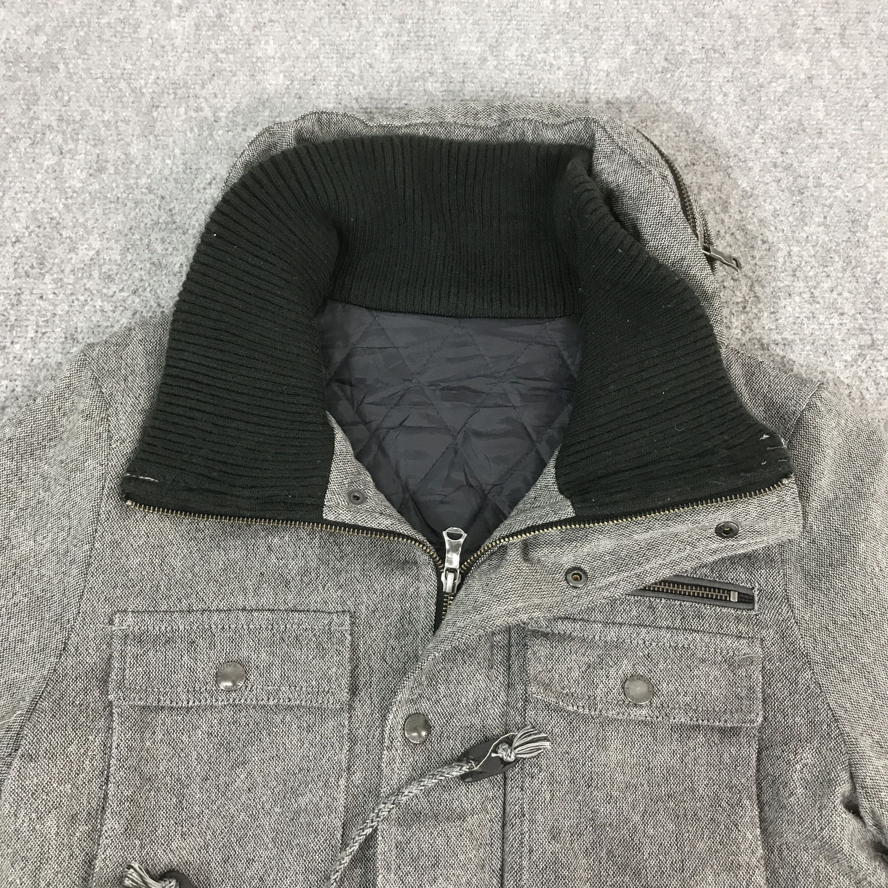 Japanese Brand TKMIXPICE JAPAN DESIGN BONO COLLAR JACKET K64B9 Size US M / EU 48-50 / 2 - 7 Thumbnail