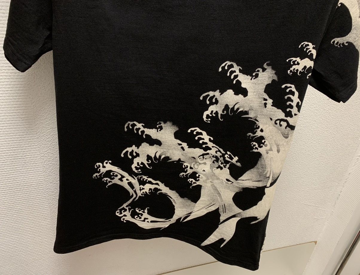 Japanese Brand Sukajan Japanese brand Japan fullprint black t-shirt L sz Size US L / EU 52-54 / 3 - 4 Thumbnail