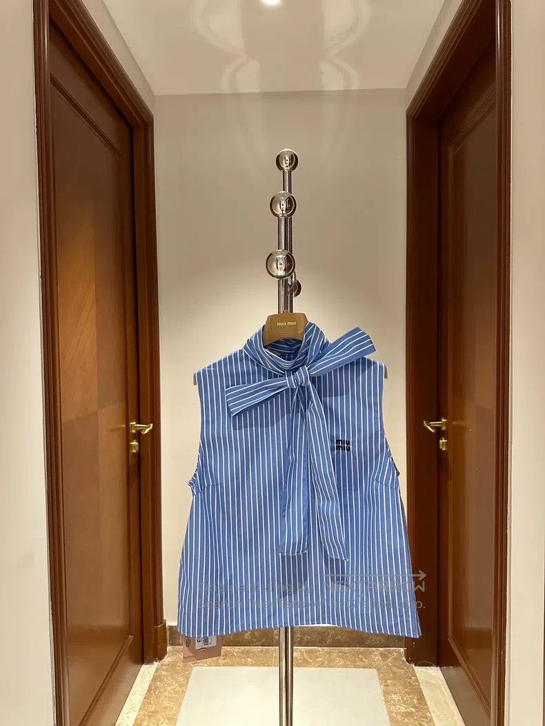 Miu Miu Miu Miu 40 shirt Size L / US 10 / IT 46 - 2 Thumbnail