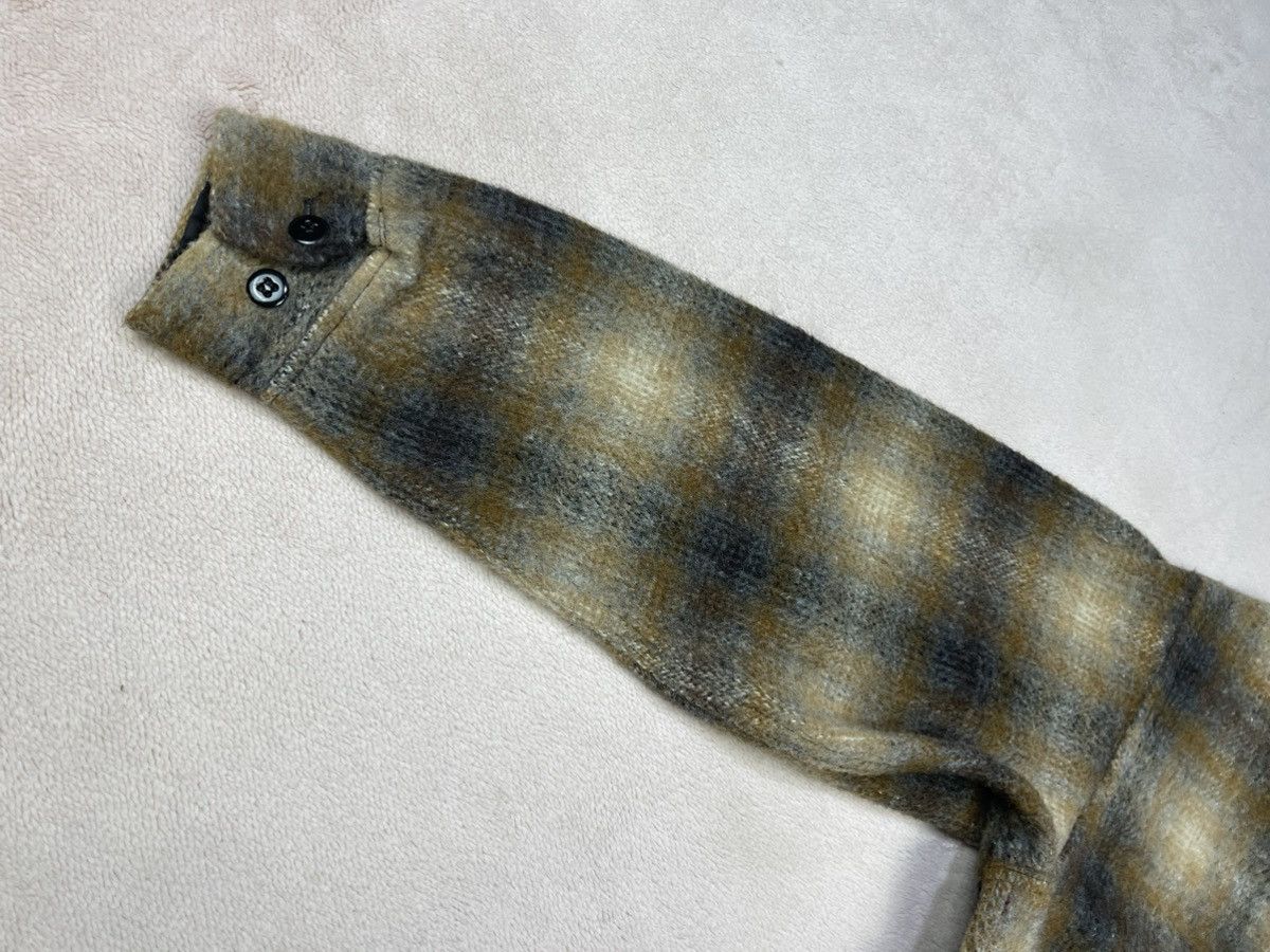 Vintage Vtg 80s Melton Shadow Plaid Flannel Tartan Jacket Size US M / EU 48-50 / 2 - 7 Thumbnail