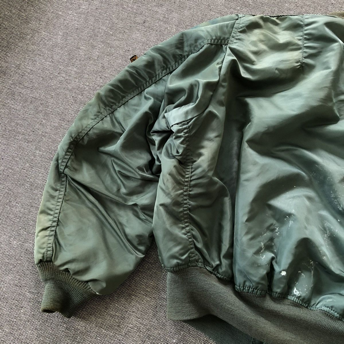 Alpha Industries ALPHA INDUSTRIES U.S. Air Force MA-1 Flying Jacket Size US XL / EU 56 / 4 - 9 Thumbnail