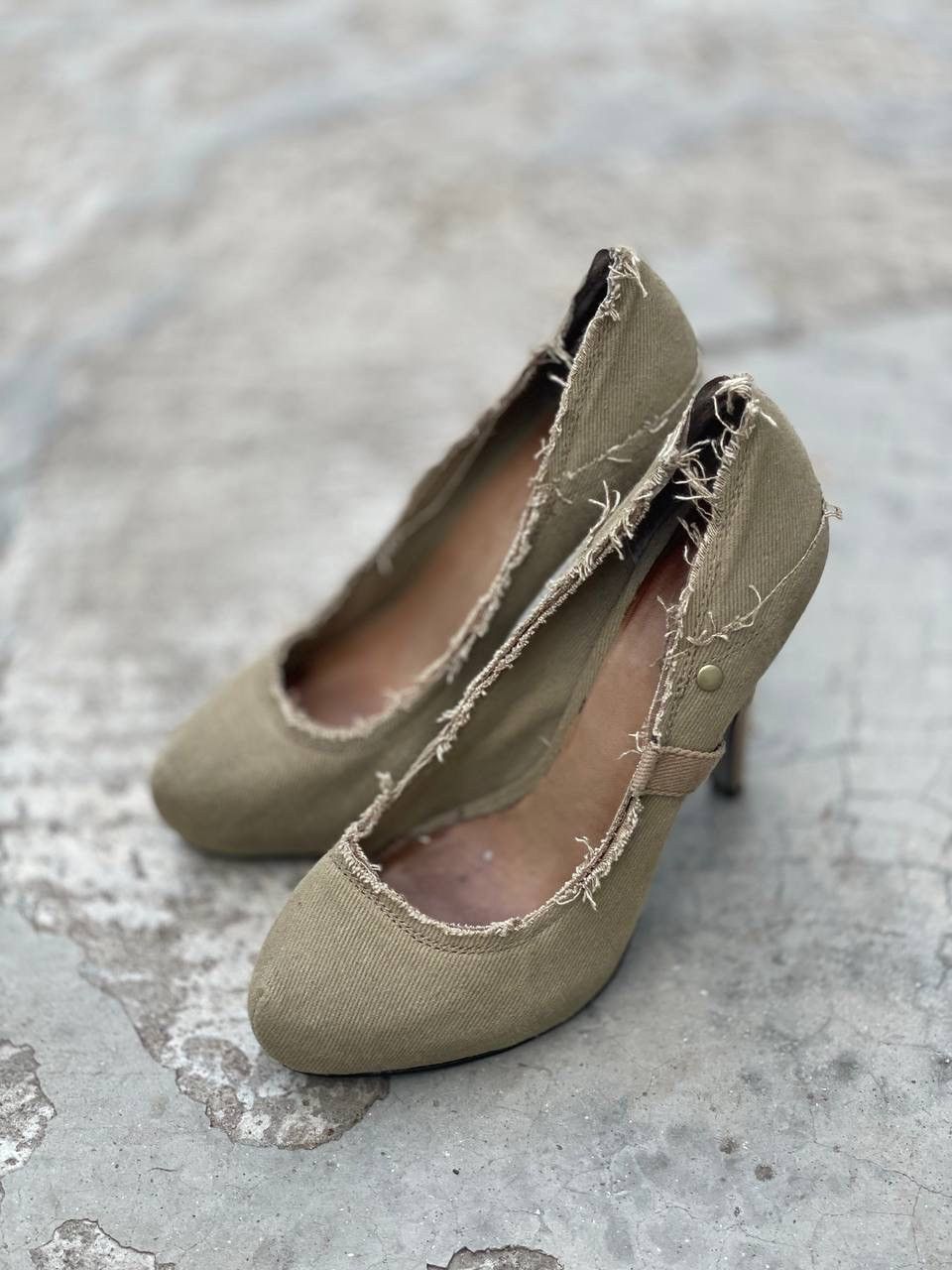 Sahara Club Vintage Women’s SAH Shoes Heels Avantgarde Y2K 00s Grunge Size US 8 / IT 38 - 3 Thumbnail