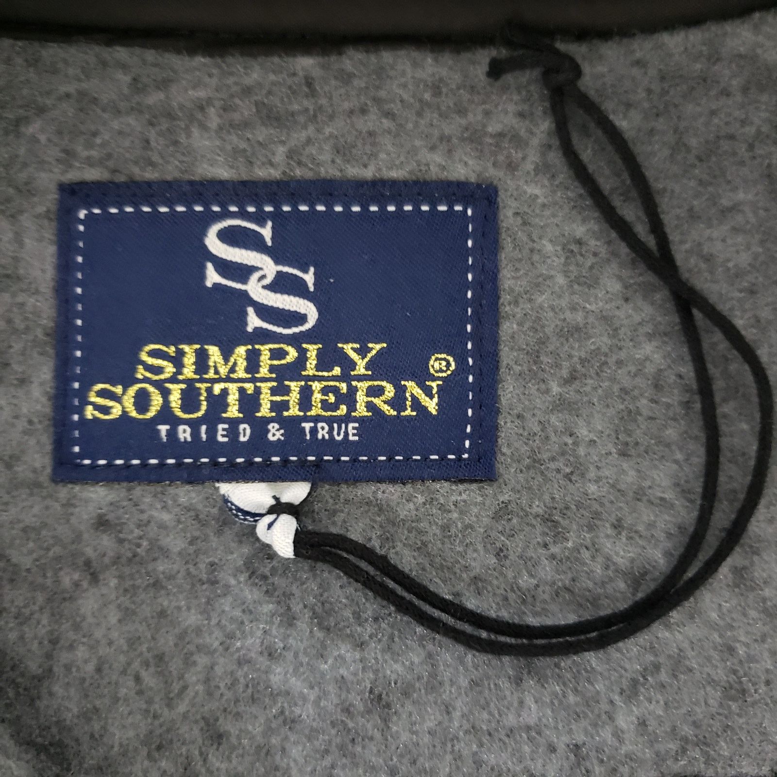 Other Simply Southern Sweater 1/4 Quarter Snap Button Knit Unisex Size US M / EU 48-50 / 2 - 13 Thumbnail