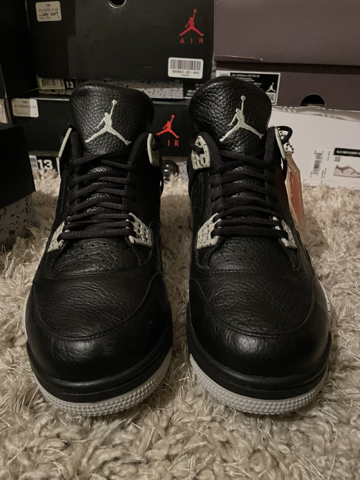 Jordan Brand Jordan 4 Oreo 2015 Release Size US 13 / EU 46 - 4 Thumbnail