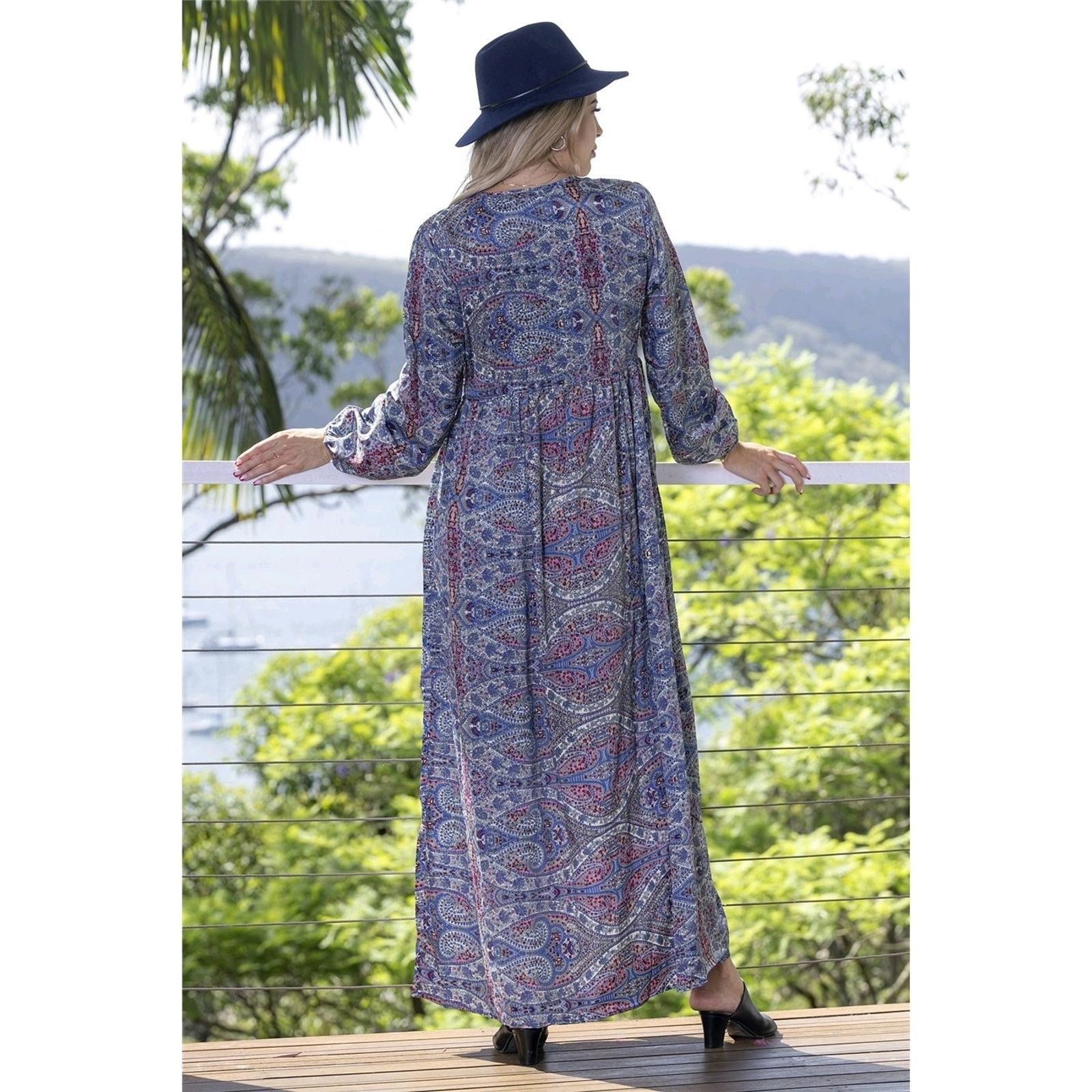 Other Cienna Livia Silk Maxi Relaxed Fancy Dress Small Size S / US 4 / IT 40 - 5 Thumbnail