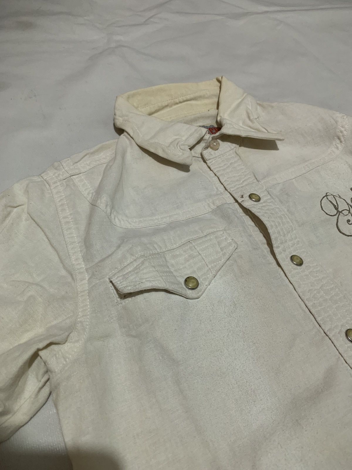 Gotcha Vintage Gotcha Covered Denim White Shirt Size US S / EU 44-46 / 1 - 7 Thumbnail