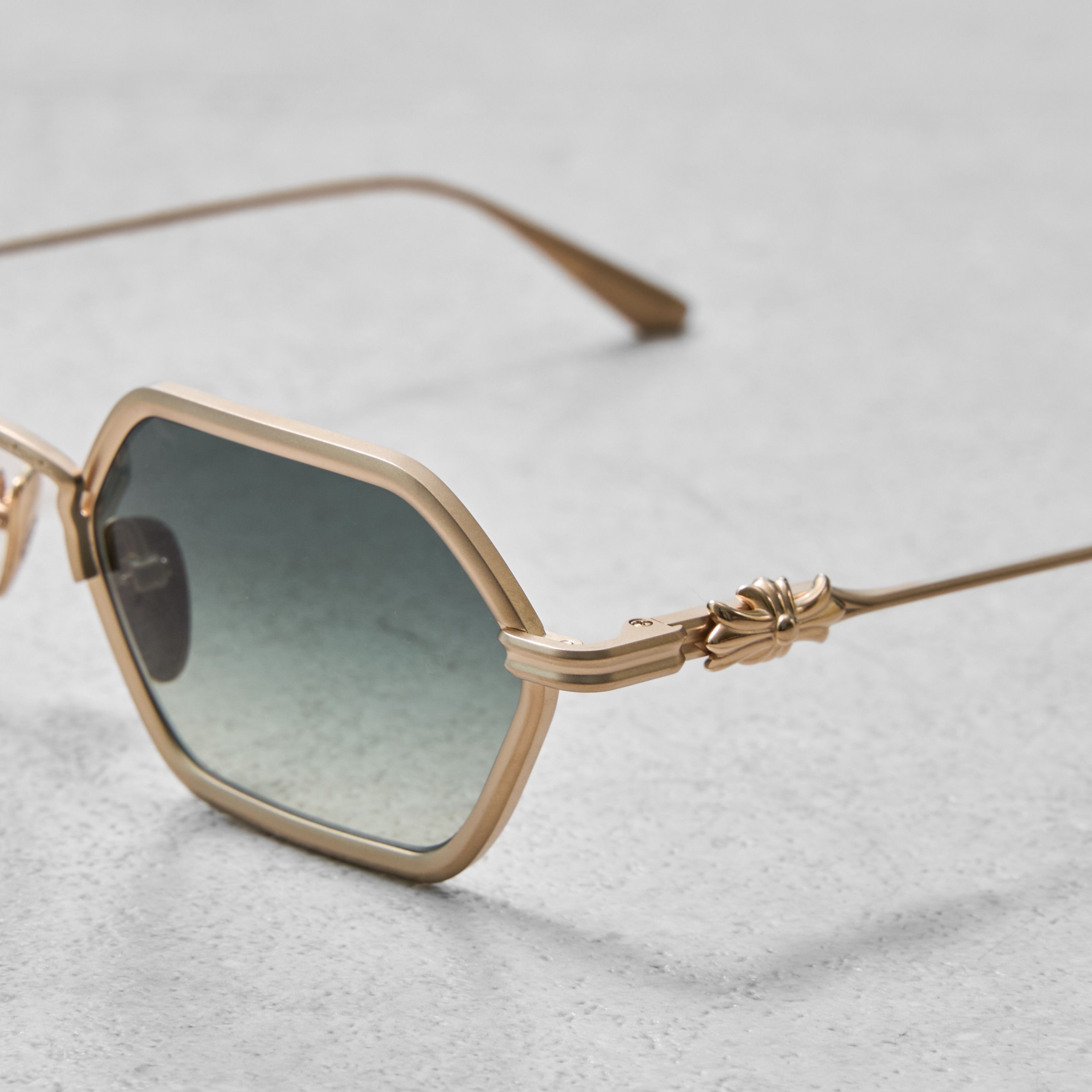Chrome Hearts CHROME HEARTS DATASS MATTE GOLD PLATED Size ONE SIZE - 6 Thumbnail