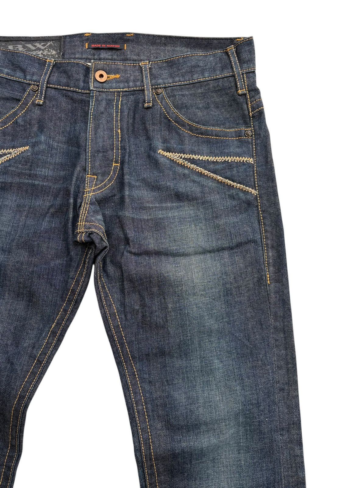 Japanese Brand Blue Way Japan Wide Leg Denim Pants Size US 32 / EU 48 - 3 Thumbnail