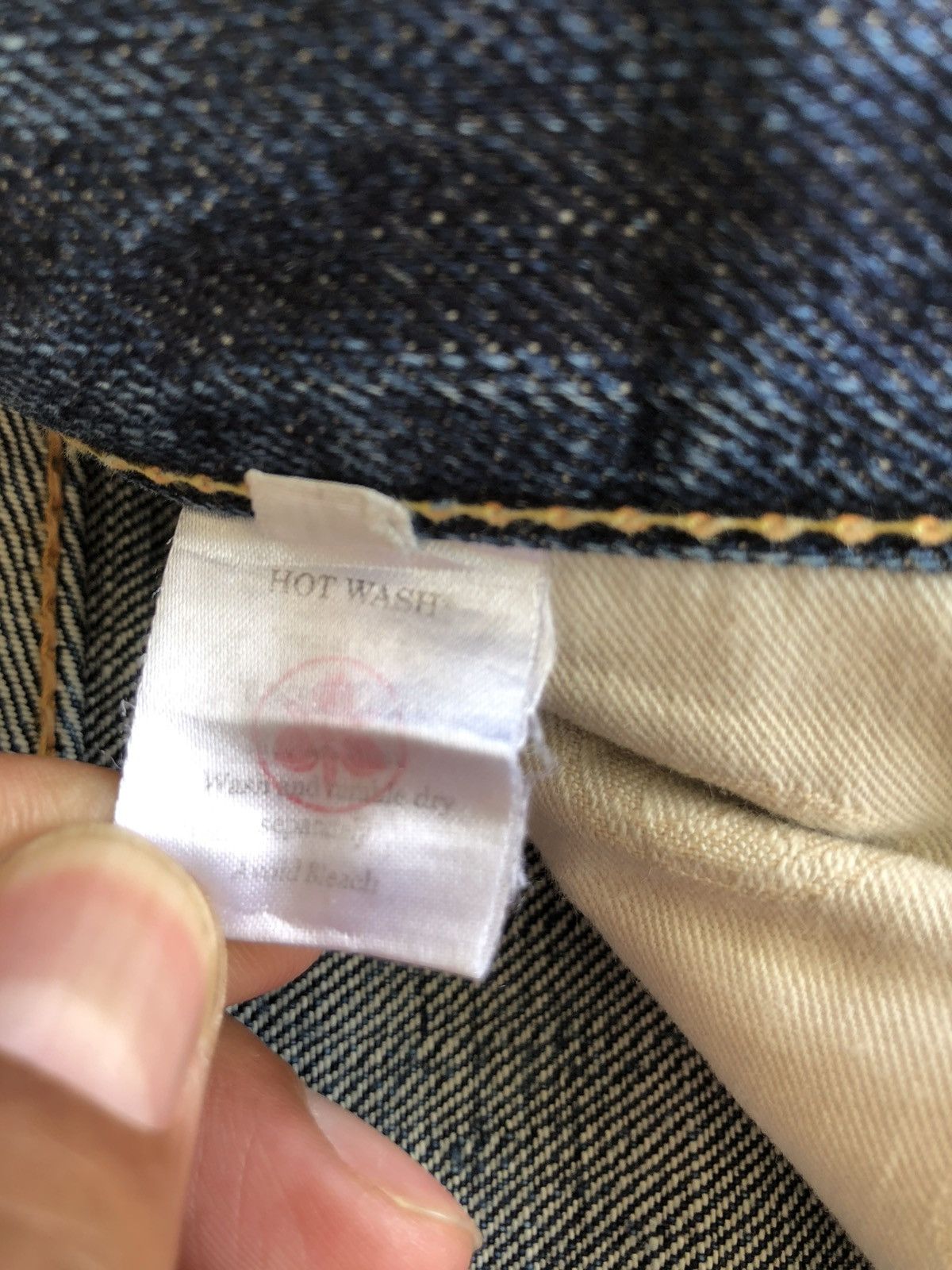 Momotaro Jeans Momotaro 0905SP Selvedge Denim Distressed Jeans Size US 31 - 21 Thumbnail
