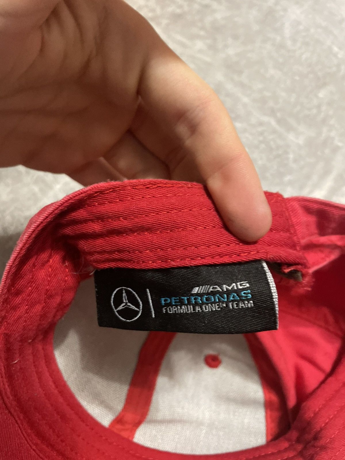 Formula 1 × Mercedes-Benz × Puma Vintage Mercedes Benz AMG Petronas Lewis Hamilton Racing Cap Size ONE SIZE - 8 Thumbnail