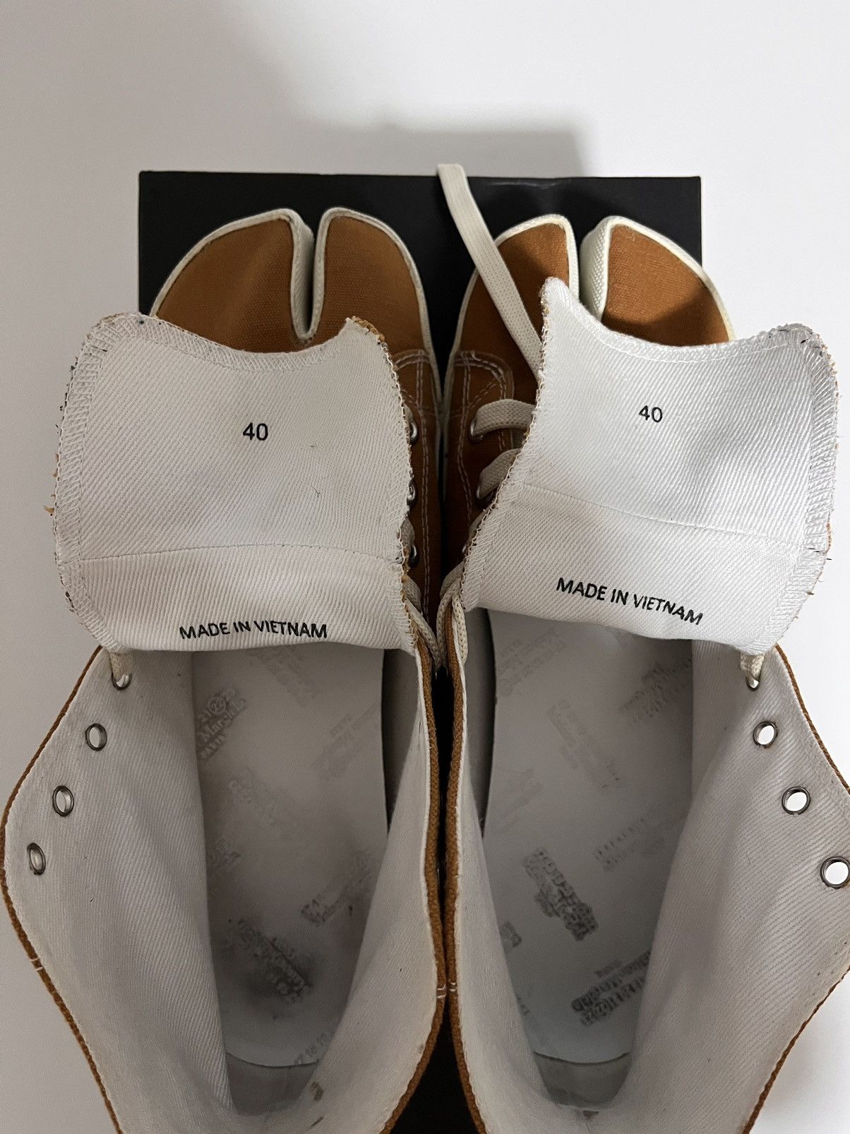 Maison Margiela maison margiela tabi hight top Size US 7 / EU 40 - 12 Thumbnail