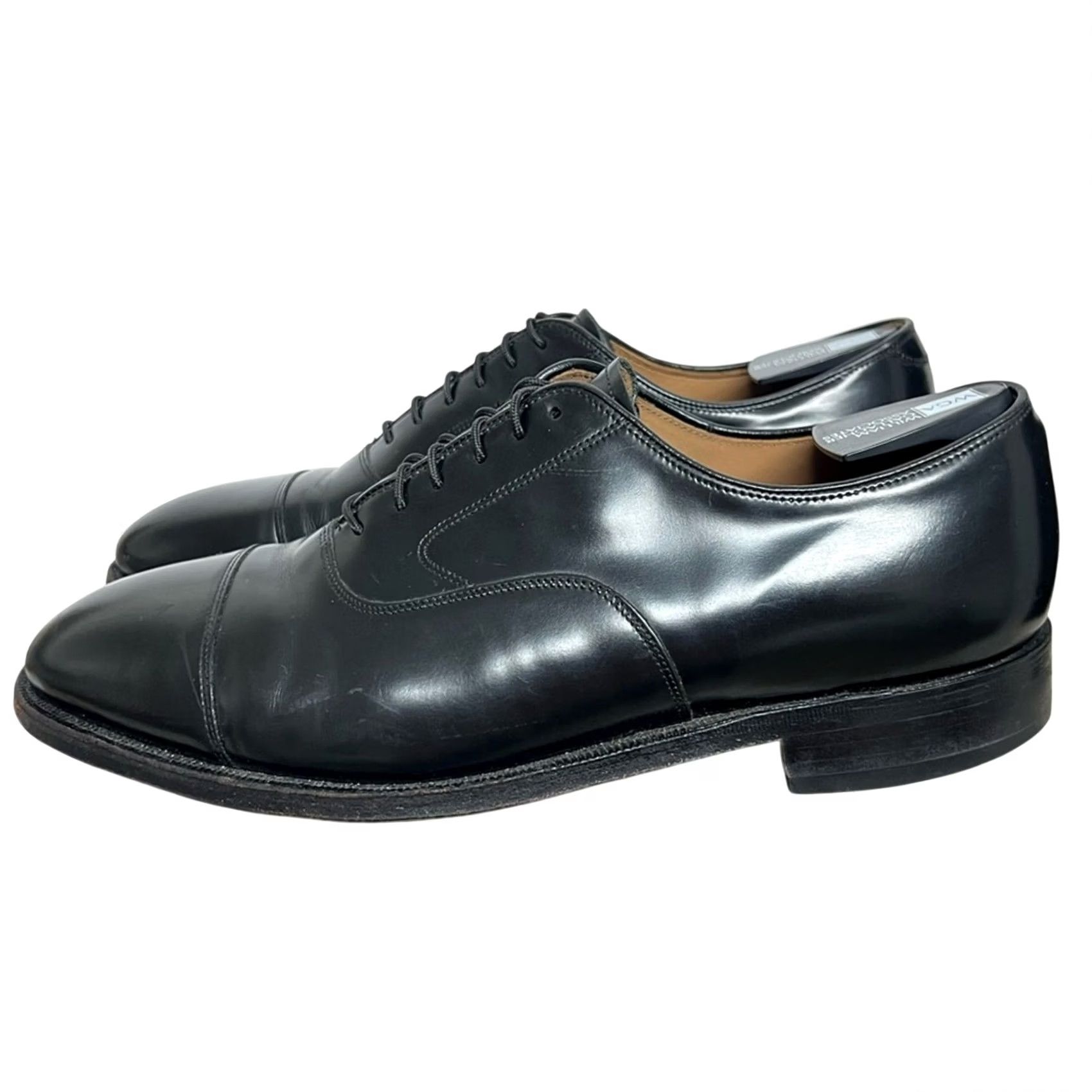 Johnston & Murphy Johnston & Murphy Mens Melton Oxford Cap Toe Shoes Black Size US 9 D Size ONE SIZE - 2 Thumbnail