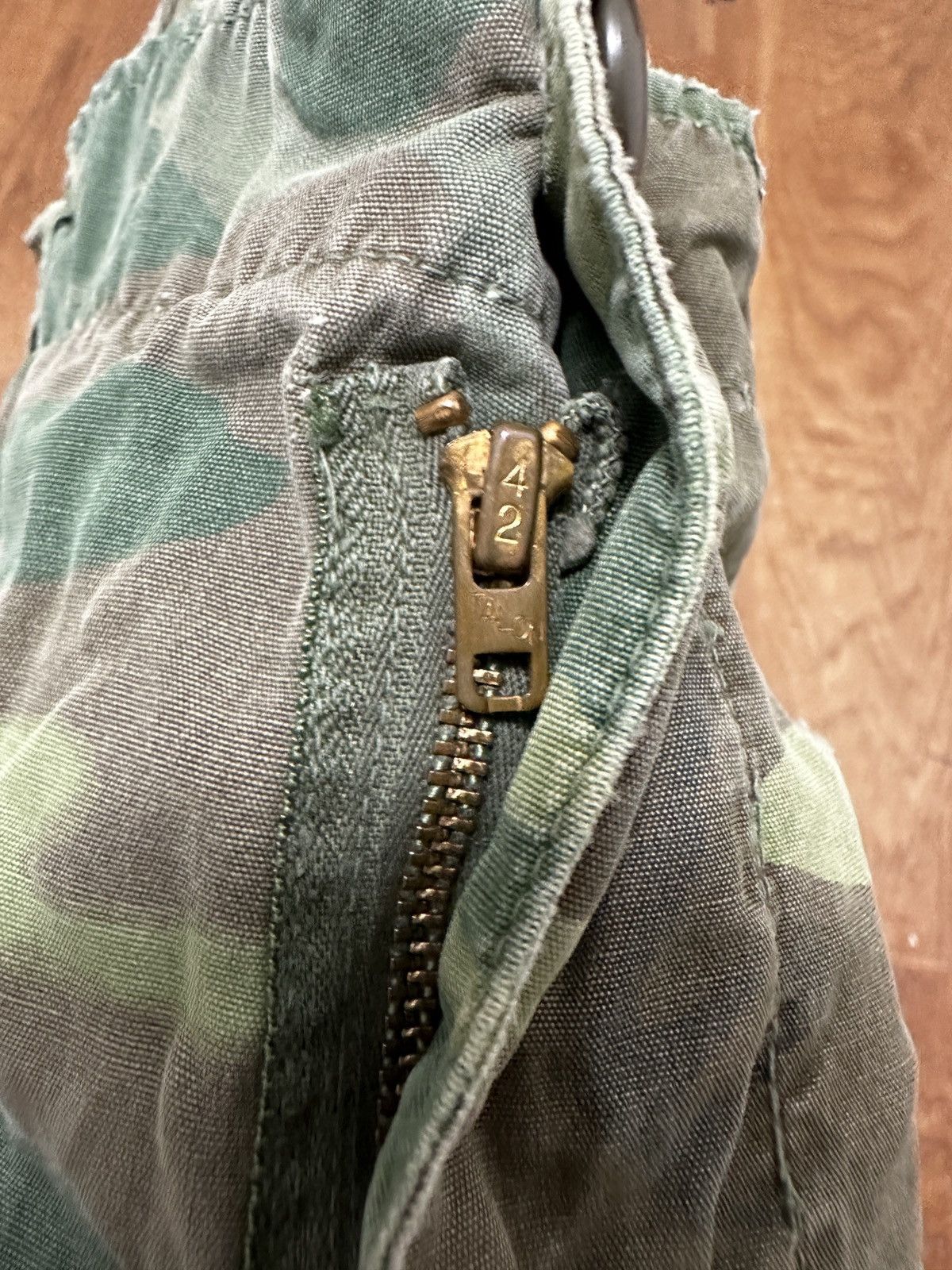 Vintage Vietnam War Poplin ERDL Camo Pants 1967 Size US 31 - 3 Thumbnail