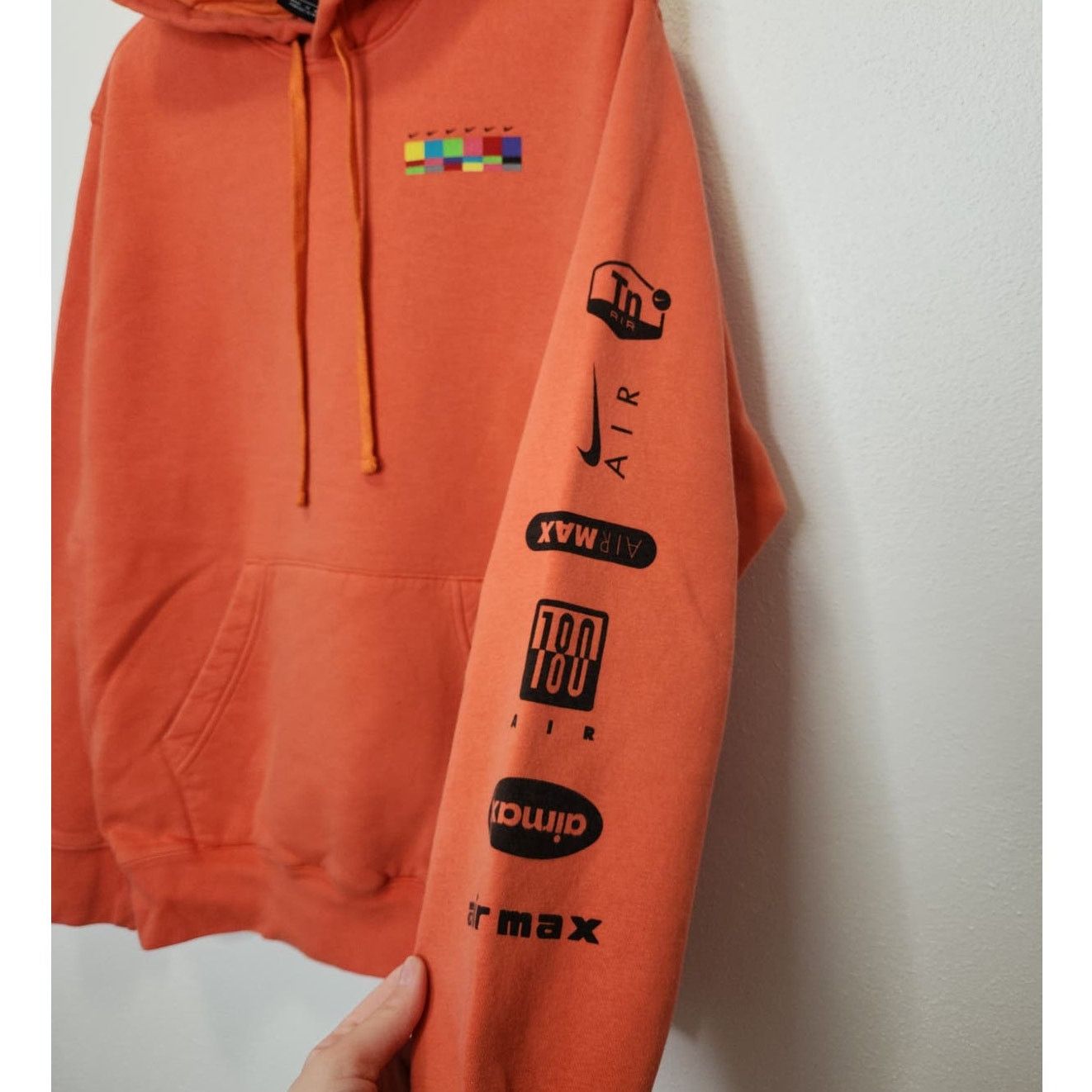 Nike Nike Air y2K Swoosh Spellout Double Sided Art Small Hoodie Size US S / EU 44-46 / 1 - 6 Thumbnail