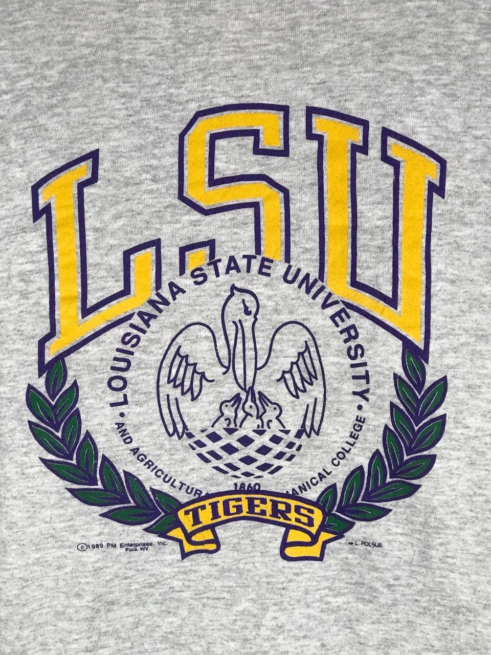 Vintage Vintage 1989 LSU Louisiana State University tigers football Size US L / EU 52-54 / 3 - 3 Thumbnail