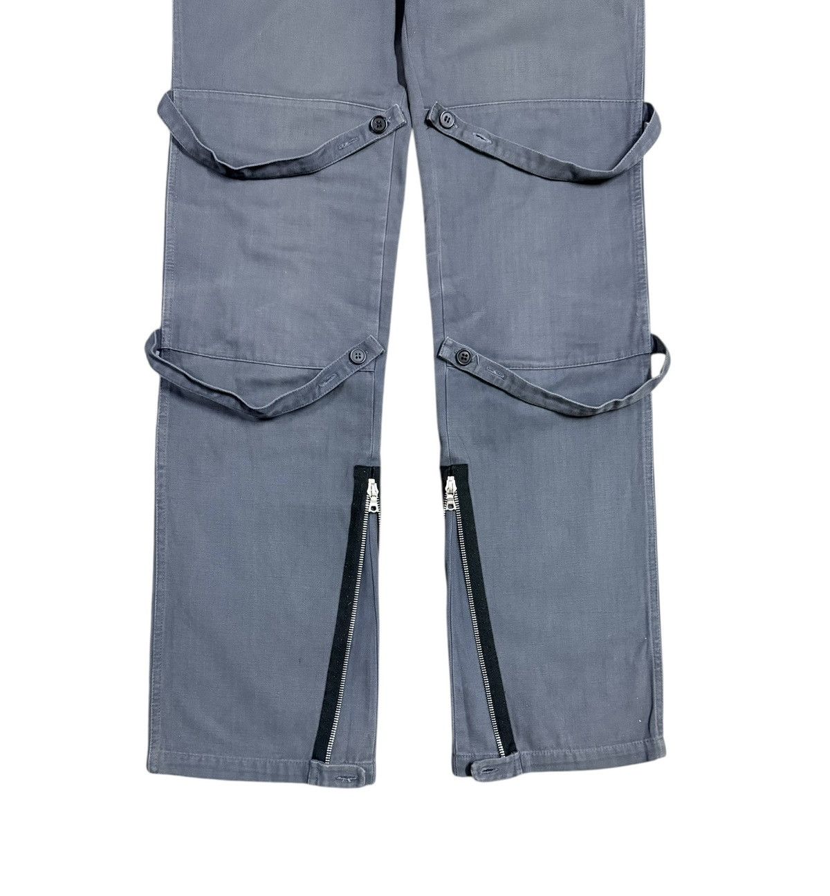 A.P.C. 🔥A.P.C. Crossstrape Bondage Zipper Length Harringbone Pants Size US 32 / EU 48 - 5 Thumbnail