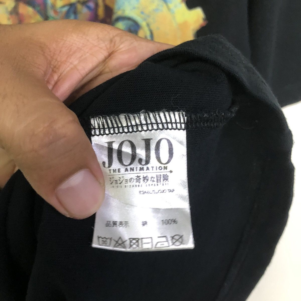 Anime JOJO BIZZARE X QLAMB DIO THE WORLD ANIME COLLAB TSHIRT Size US L / EU 52-54 / 3 - 12 Thumbnail
