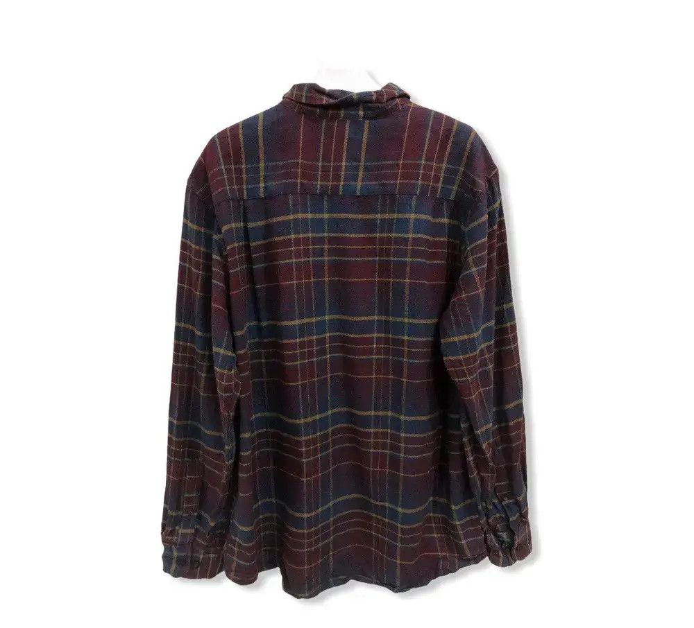 Flannel × Vintage Vintage George Plaid Tartan Flannel Shirt 👕 Size US L / EU 52-54 / 3 - 4 Thumbnail