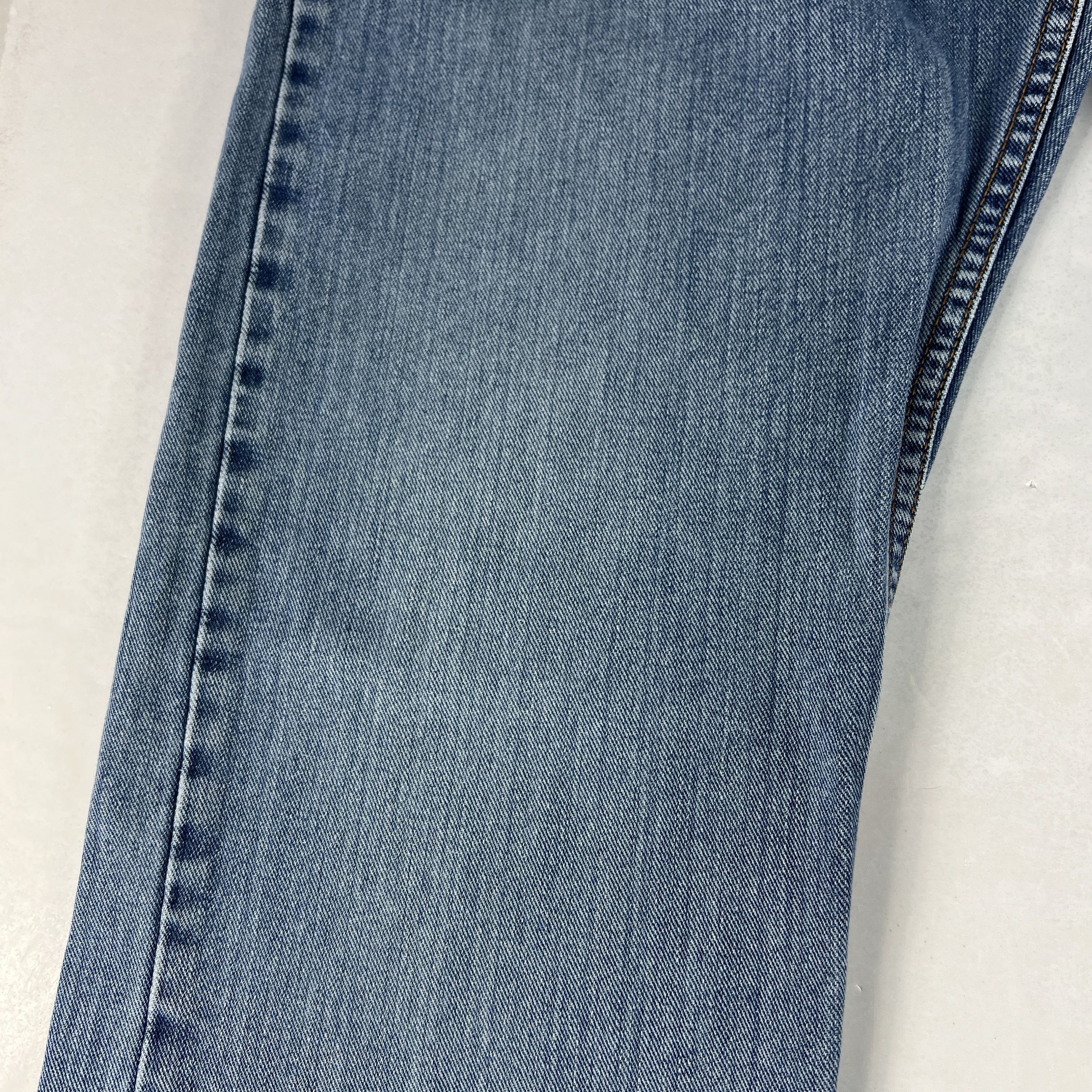 Levi's × Vintage Y2K Levi's Jeans 505 Straight Blue Faded Cotton Denim Size US 33 - 6 Thumbnail