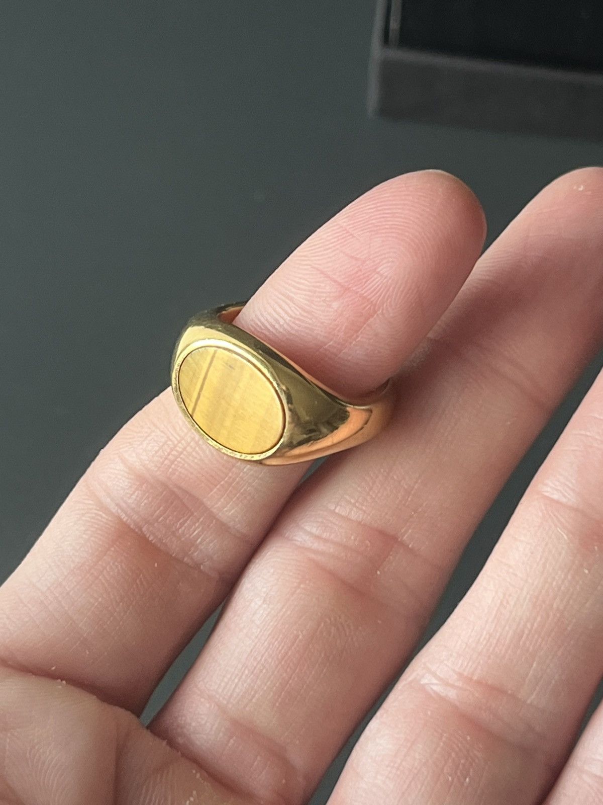 Dries Van Noten Dries Van Noten Tiger Ring – Size Small (17.5mm / US 7.5) Size ONE SIZE - 6 Thumbnail