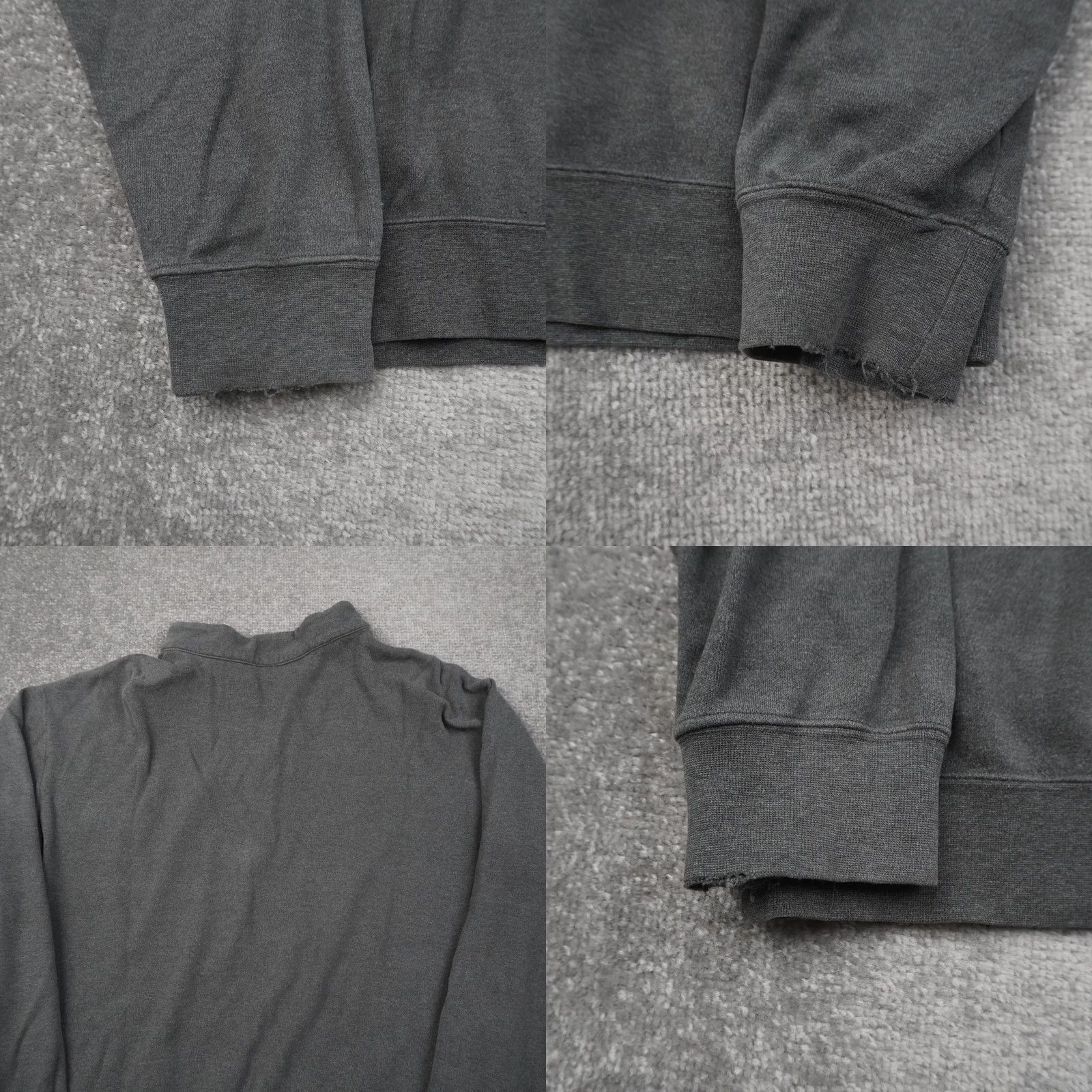 Peter Millar Peter Millar Cotton 1/4 Zip Mens Large Gray Long Sleeve Pullover Sweatshirt Vintage Size US L / EU 52-54 / 3 - 8 Thumbnail