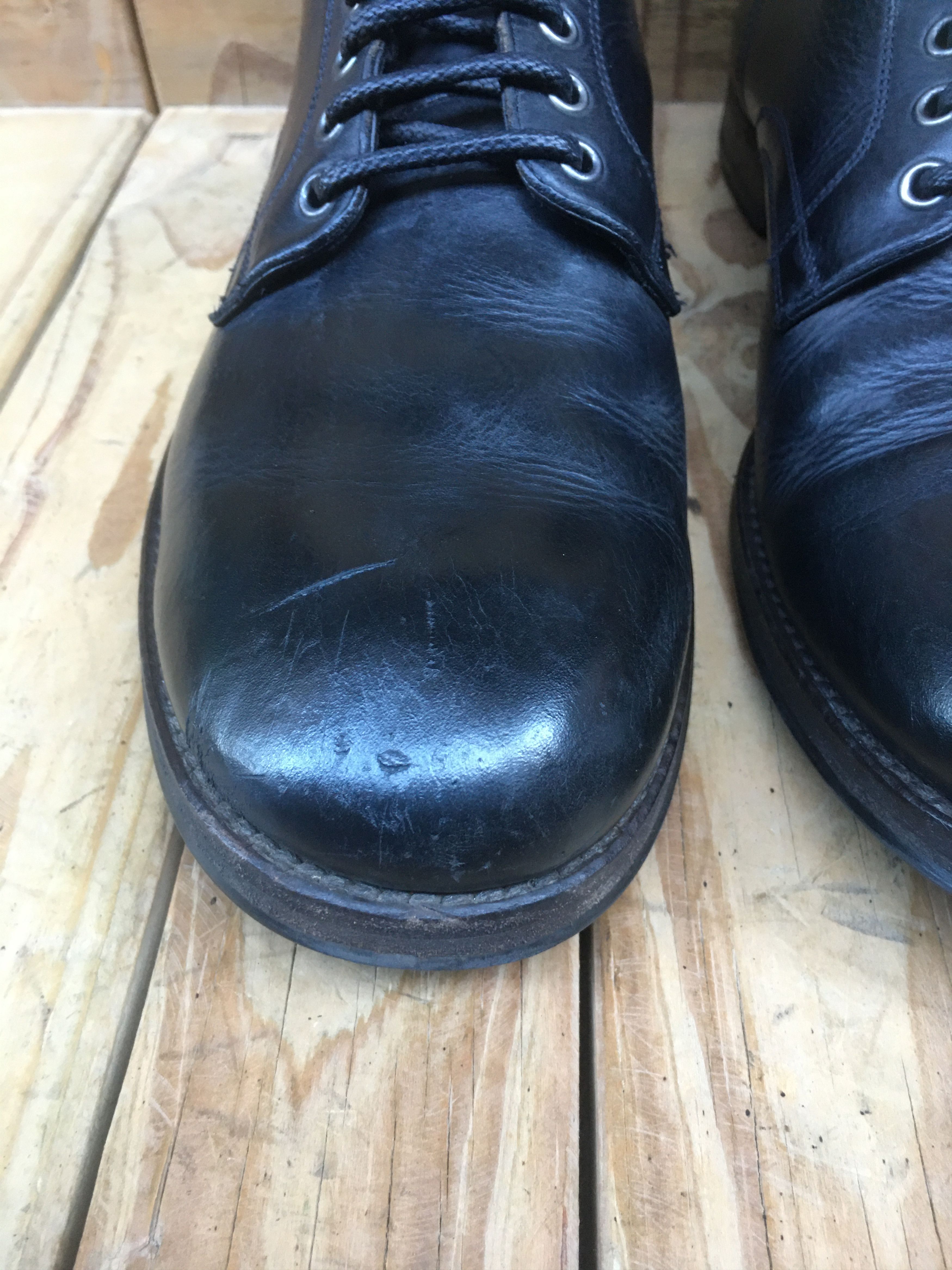 Dolce & Gabbana Dolce & Gabbana black leather boots Size US 12 / EU 45 - 11 Thumbnail