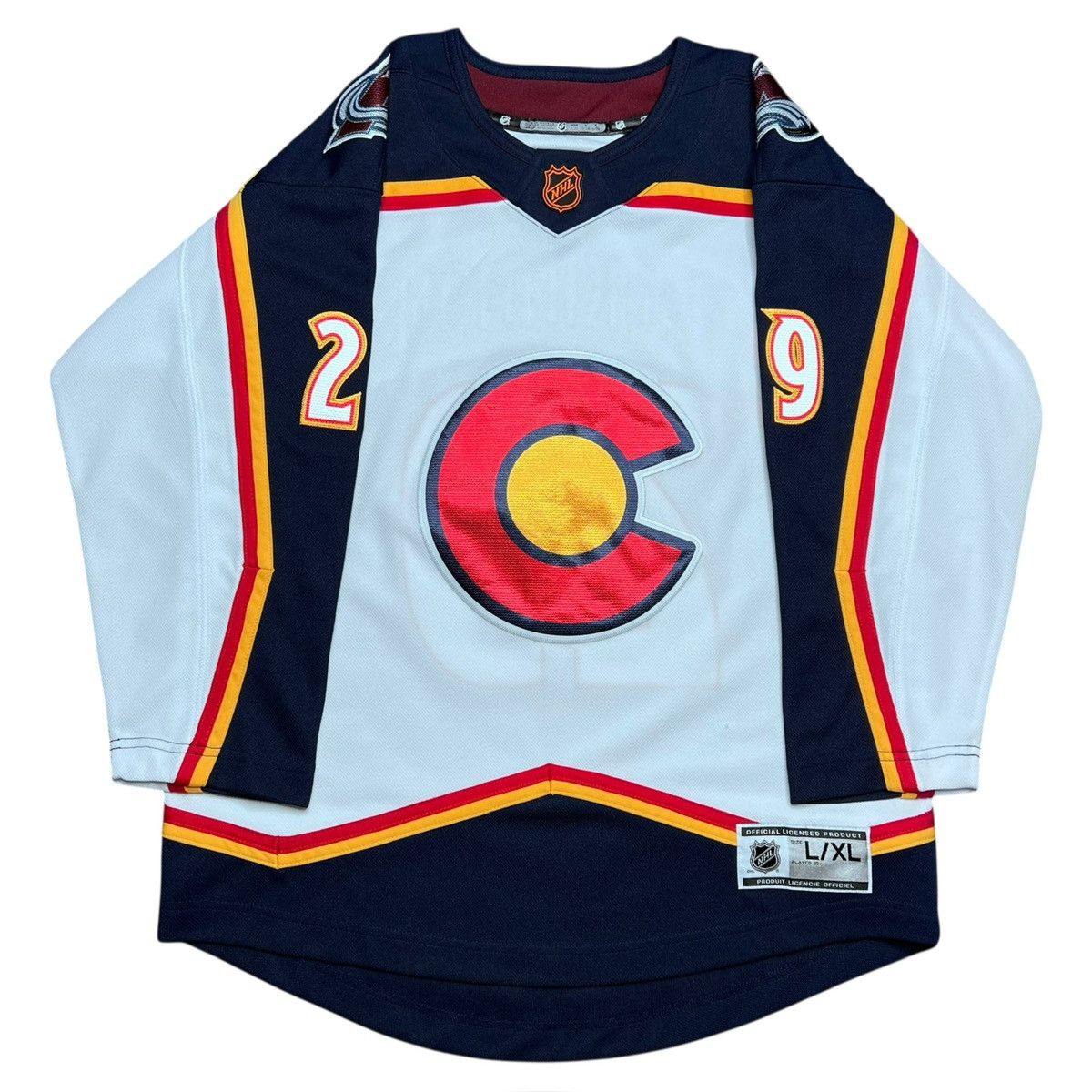 NHL Colorado Avalanche Nathan MacKinnon 2.0 Reverse Retro Jerse Size US L / EU 52-54 / 3 - 1 Thumbnail