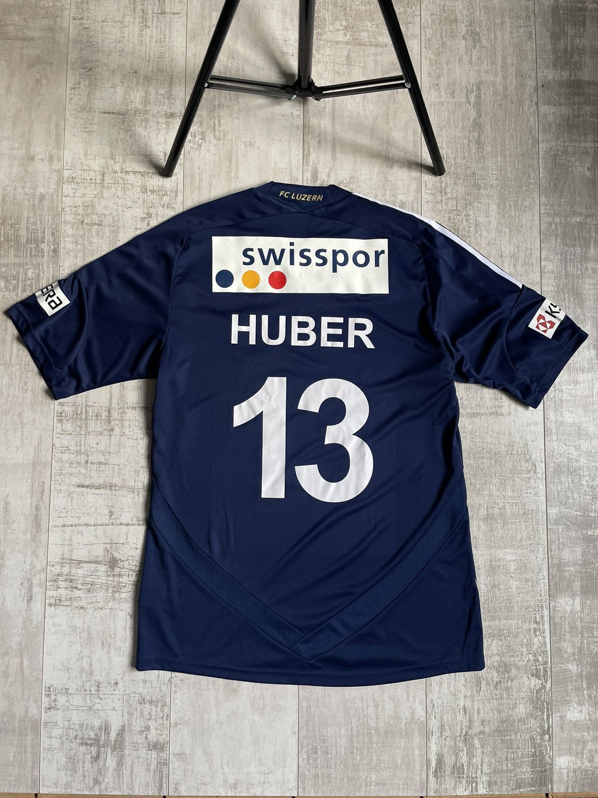 Adidas Adidas FC Luzern 2011/2012 Home Football Shirt Jersey RARE Size US L / EU 52-54 / 3 - 3 Thumbnail