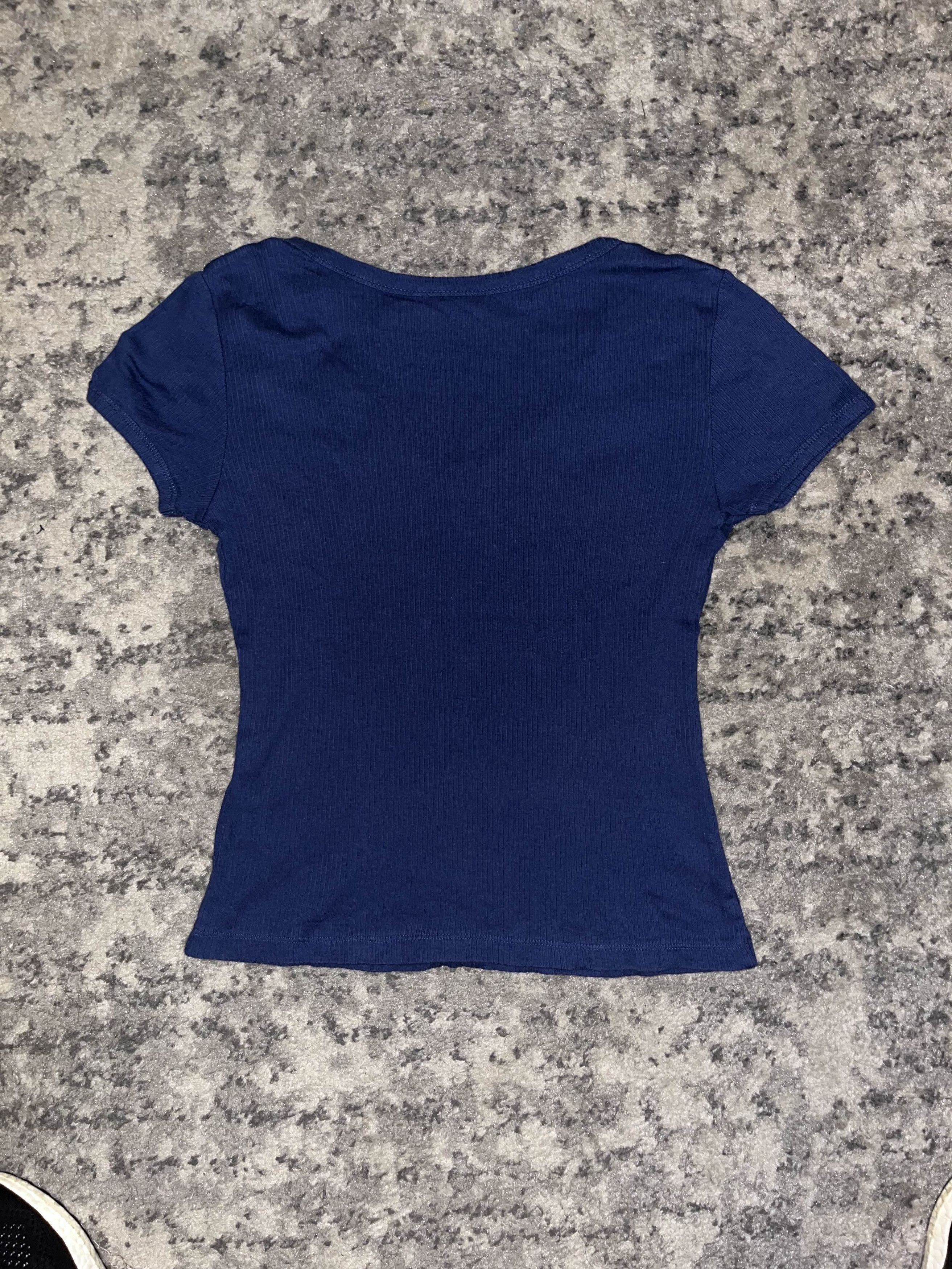 Route 66 Cute Y2K Route 66 Blue Blouse Size M / US 6-8 / IT 42-44 - 2 Thumbnail