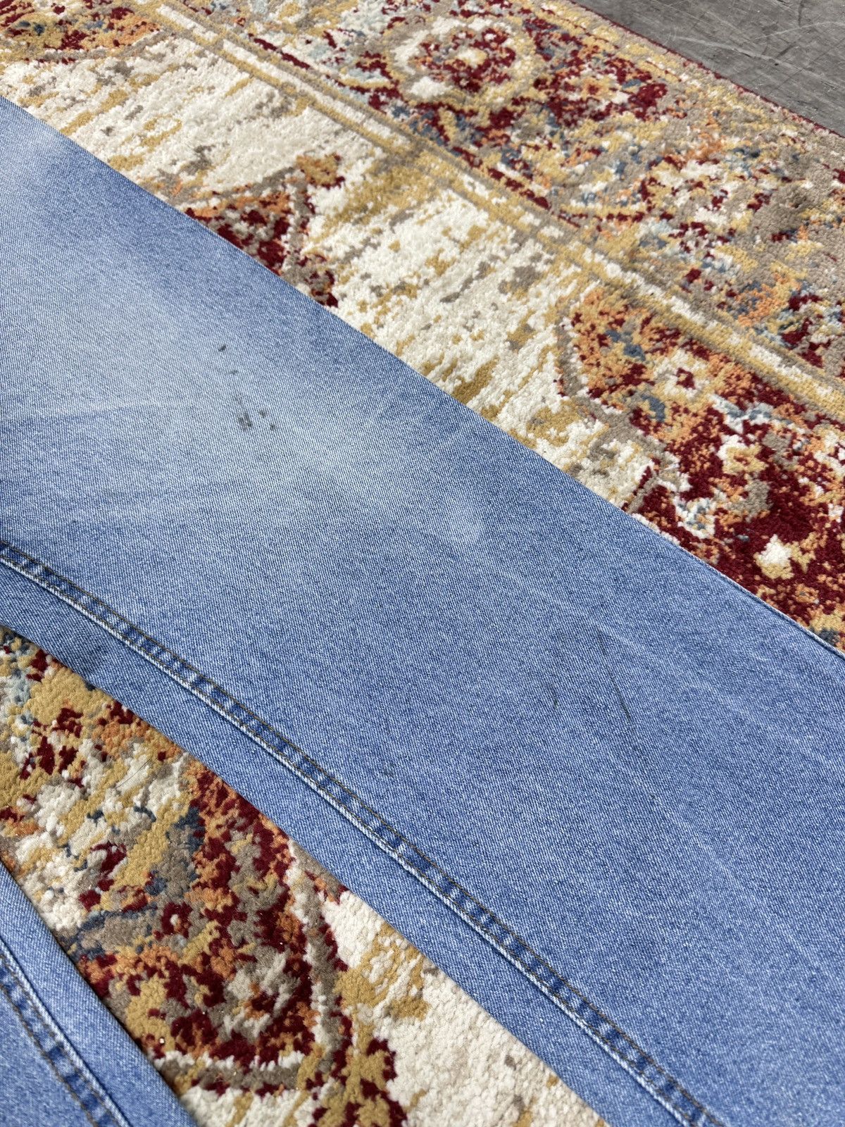Vintage ᶠᵃⁿᶜʸᵍᵘʸ Vintage Baggy Washed Denim Jeans Wide leg Y2K Size US 36 / EU 52 - 3 Thumbnail