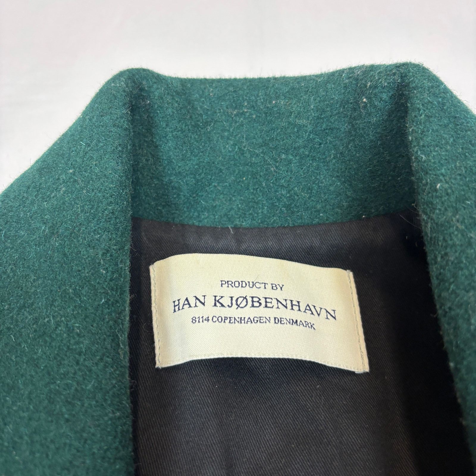 Han Kjobenhavn Han Kjobenhavn Wool Overcoat Jacket Men's Small Shawl Collar Size US S / EU 44-46 / 1 - 4 Thumbnail
