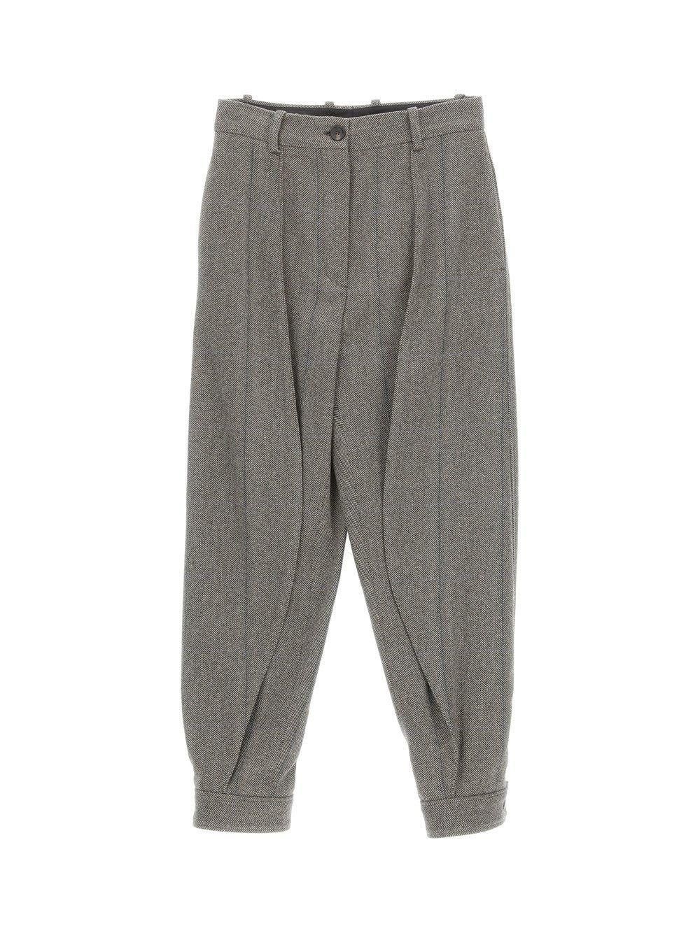 o1srvl11e0824 Aniston Cashmere Pants in Grey