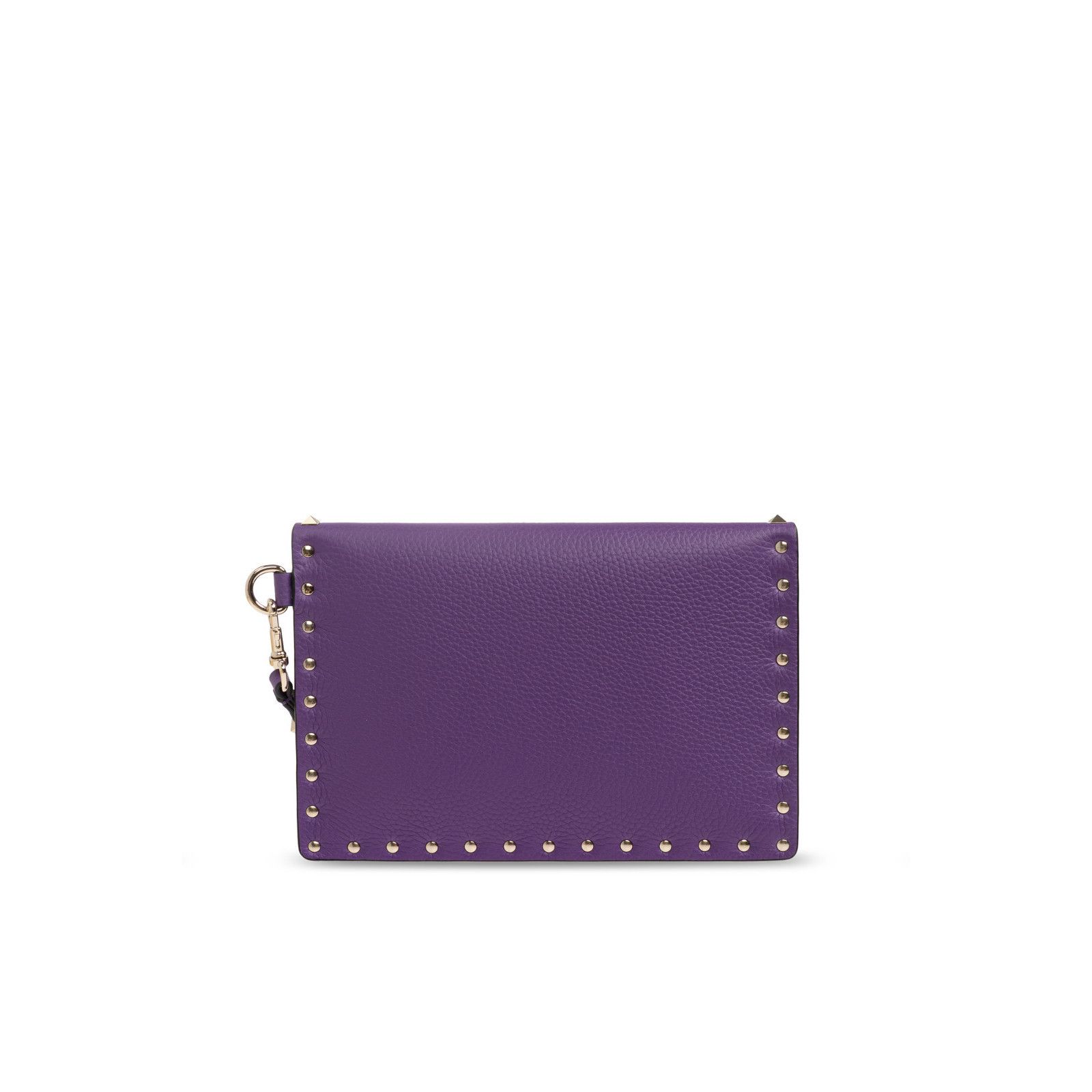 Valentino VALENTINO GARAVANI Rockstud Mini Purple Shopping Bag New & A Size ONE SIZE - 2 Thumbnail