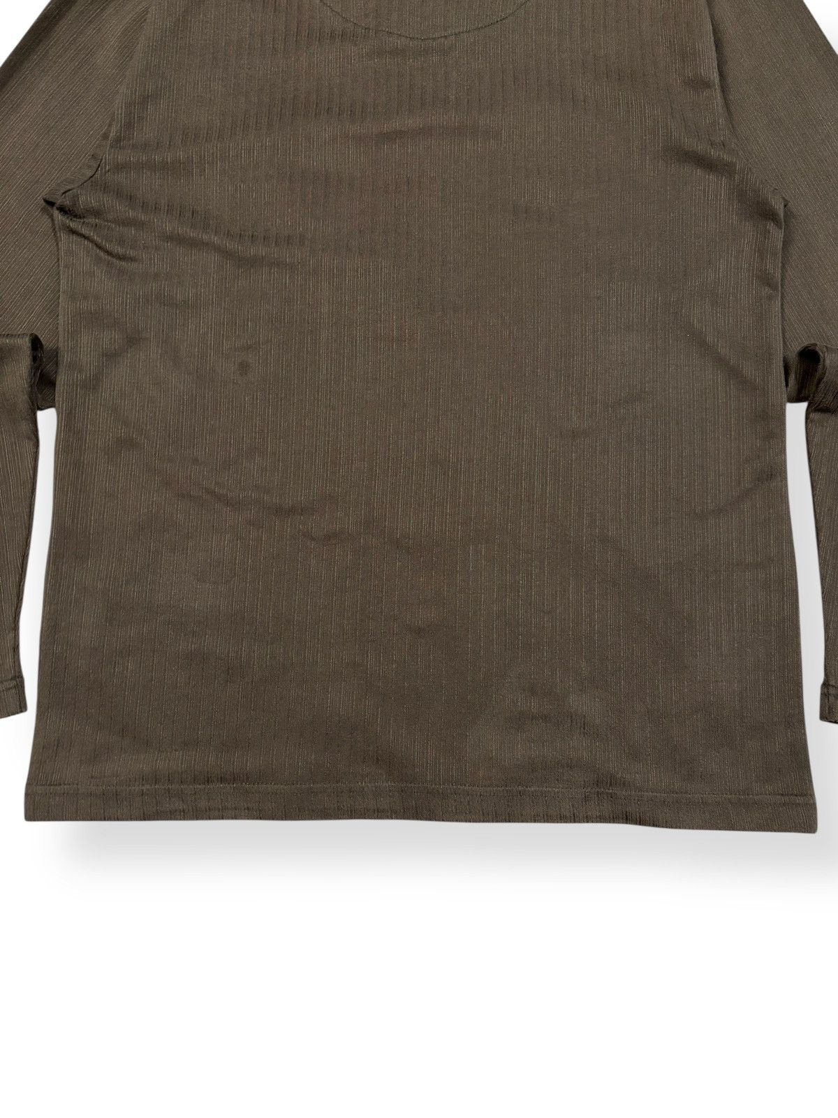 Vintage Vintage Japanese Brand Famock Ribbed Long Sleeve Henley Tees Size US M / EU 48-50 / 2 - 12 Thumbnail