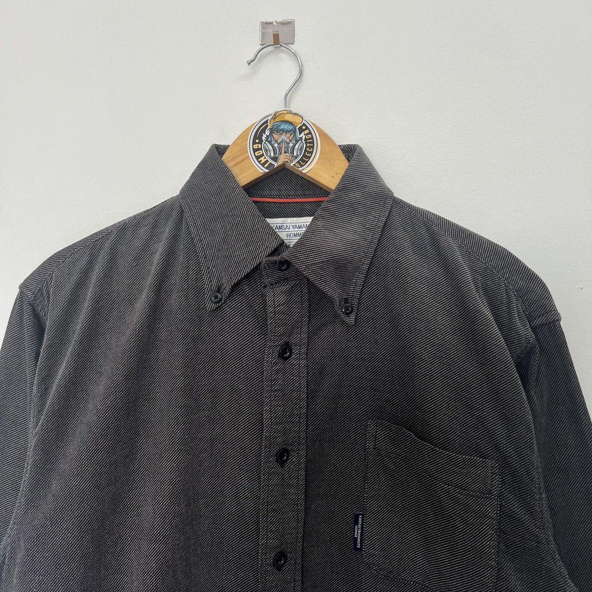 Japanese Brand × Kansai Yamamoto × Vintage Vintage Kansai Yamamoto Homme Shirt Button Up Size US L / EU 52-54 / 3 - 2 Thumbnail