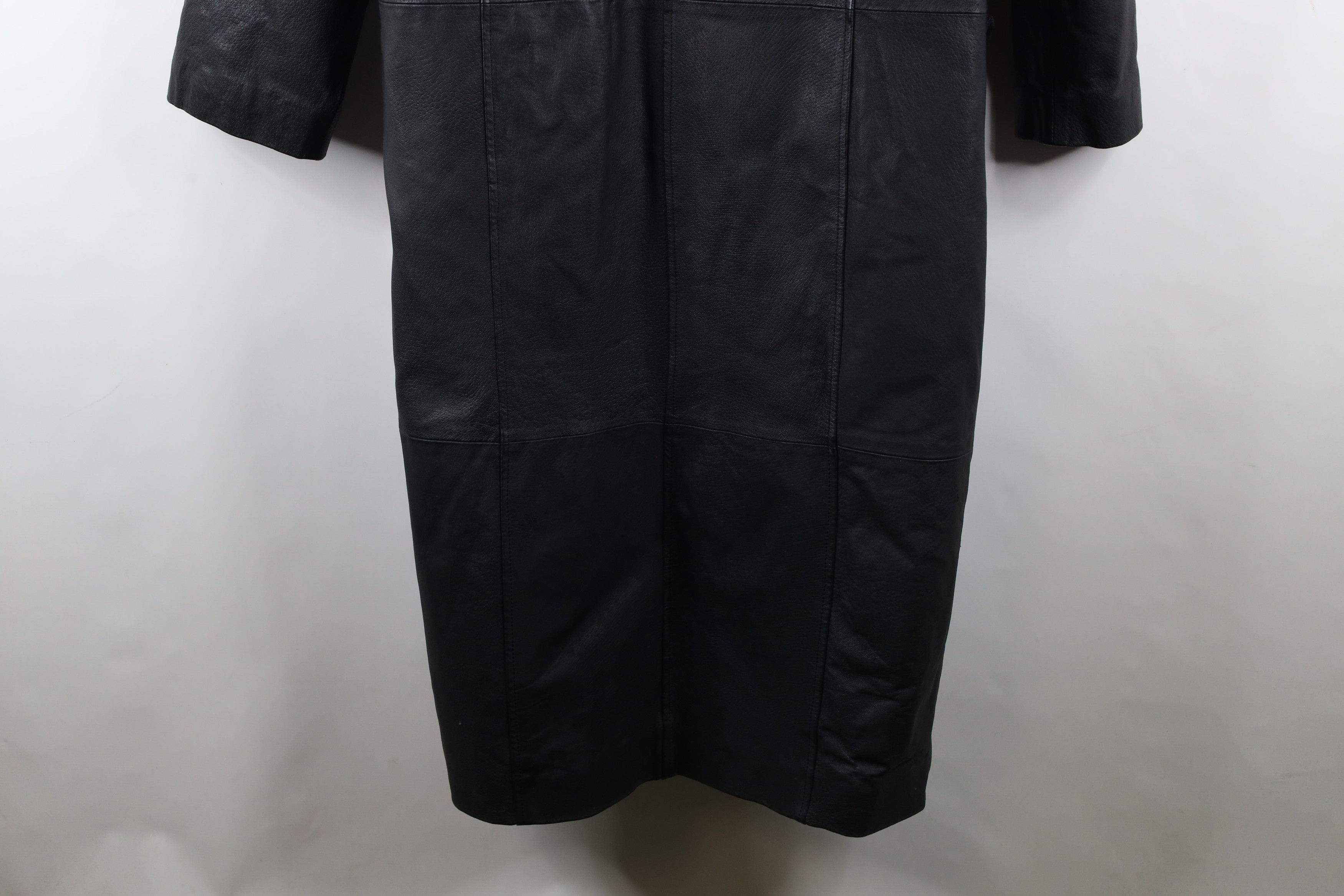 Vintage Vintage 90s Streetwear Paisley Leather Trench Coat Jacket Size L / US 10 / IT 46 - 17 Thumbnail