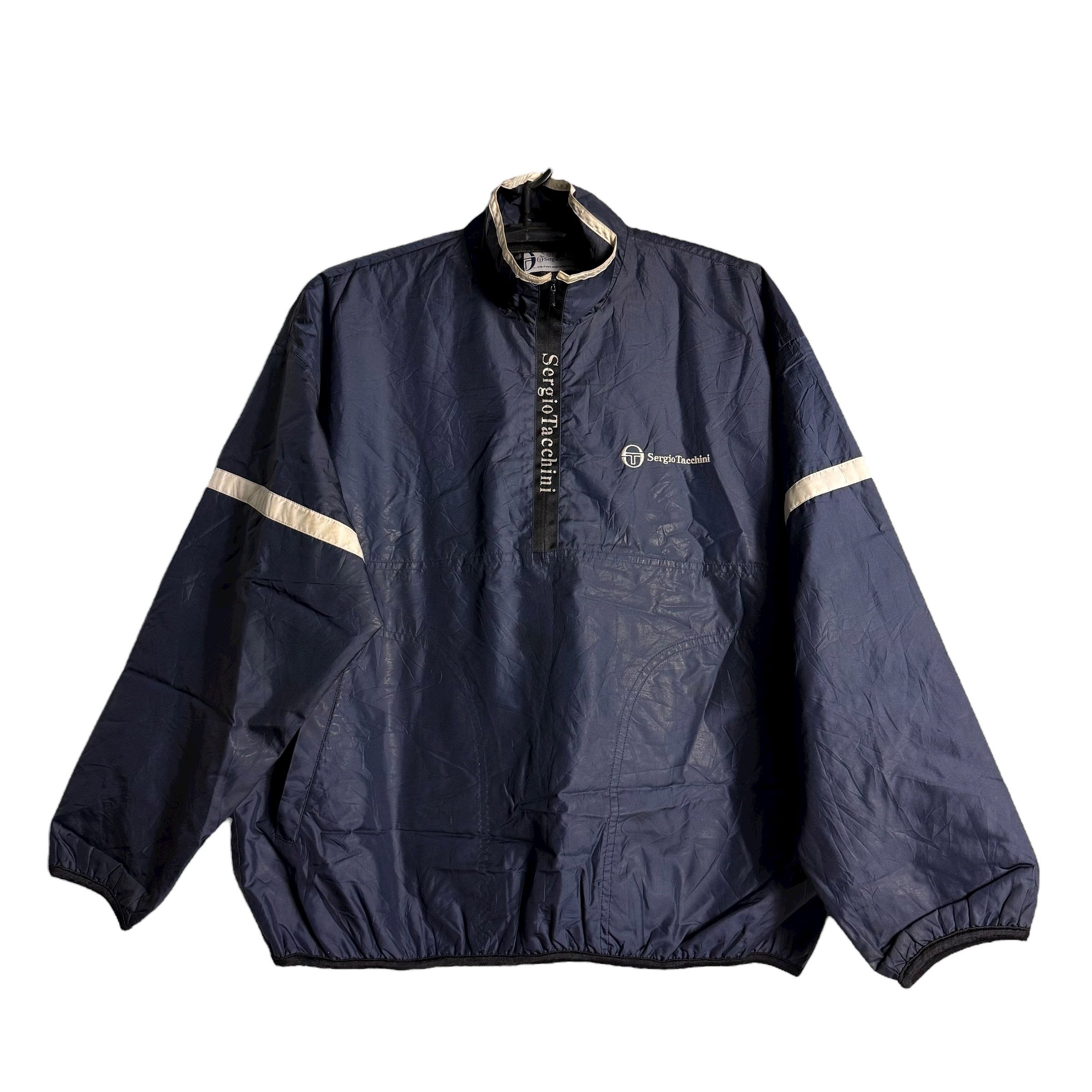 Sergio Tacchini 🔥RARE🔥Vintage Sergio Tacchini Tennis Half-Zip Windbreaker Size US S / EU 44-46 / 1 - 1 Thumbnail