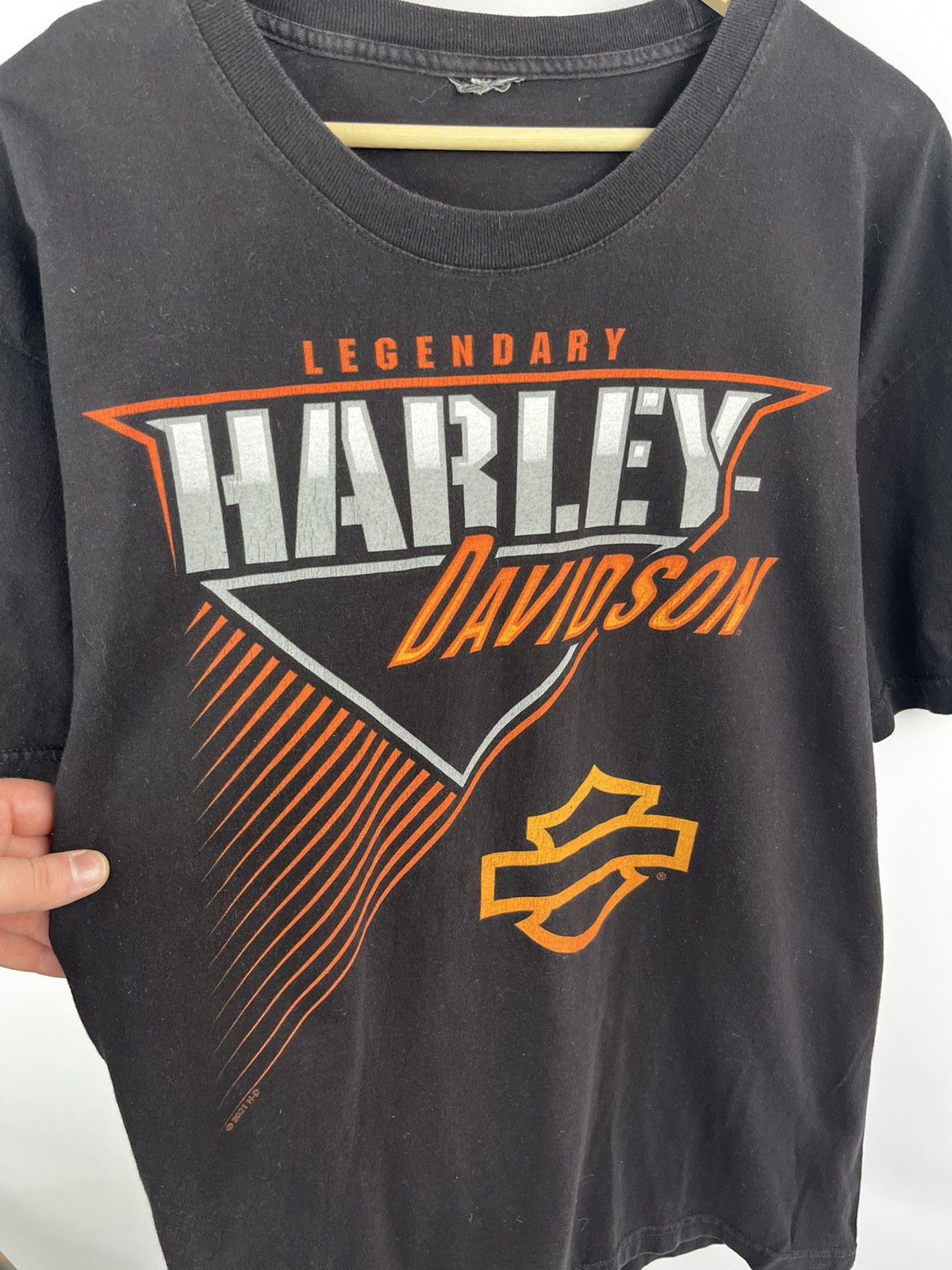 Harley Davidson Harley Davidson big logo t shirt vintage Size US L / EU 52-54 / 3 - 7 Thumbnail