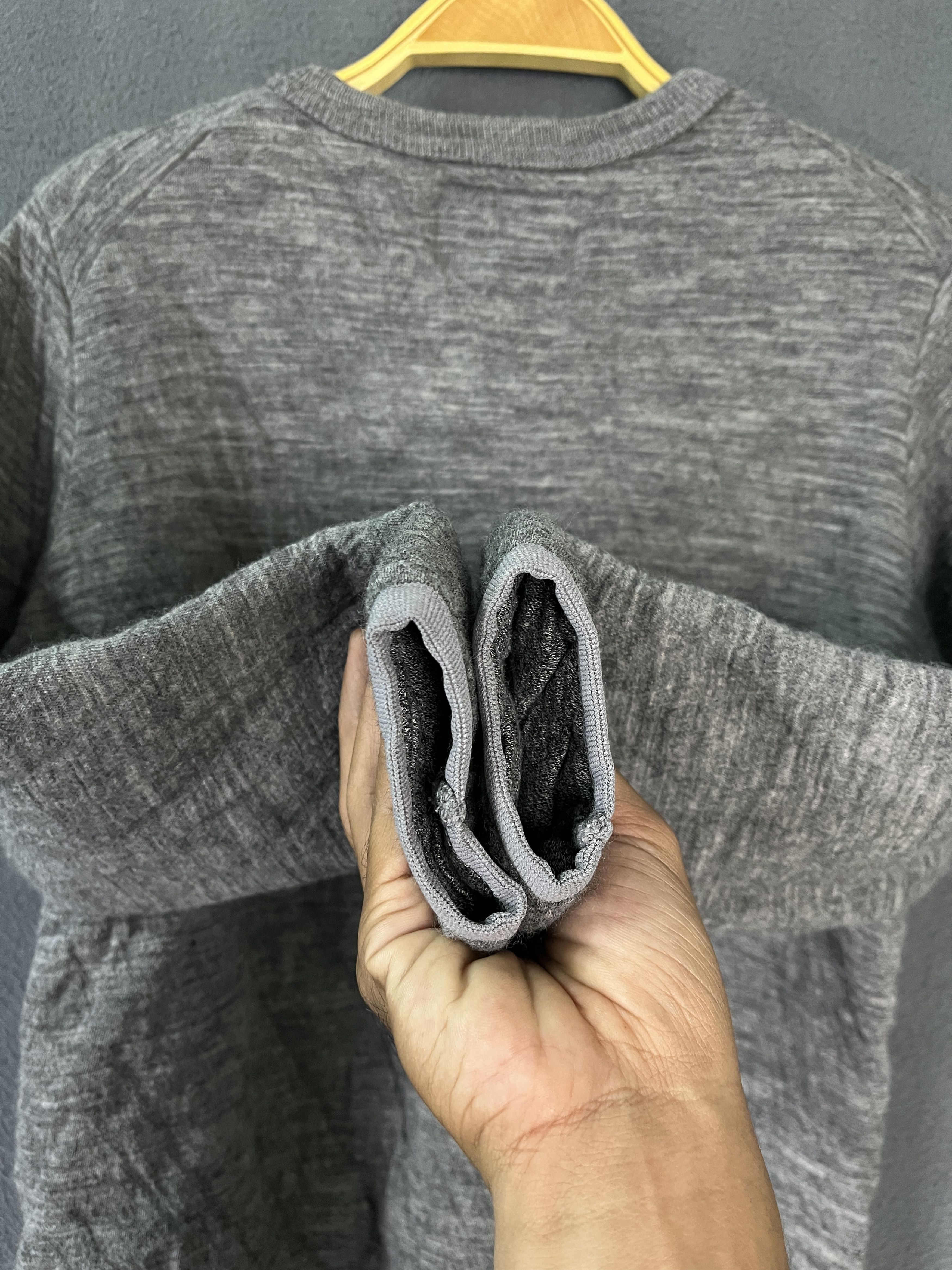 The North Face TNF Purple Label Pullover Made in Japan Sweater Grey Women S Size S / US 4 / IT 40 - 7 Thumbnail
